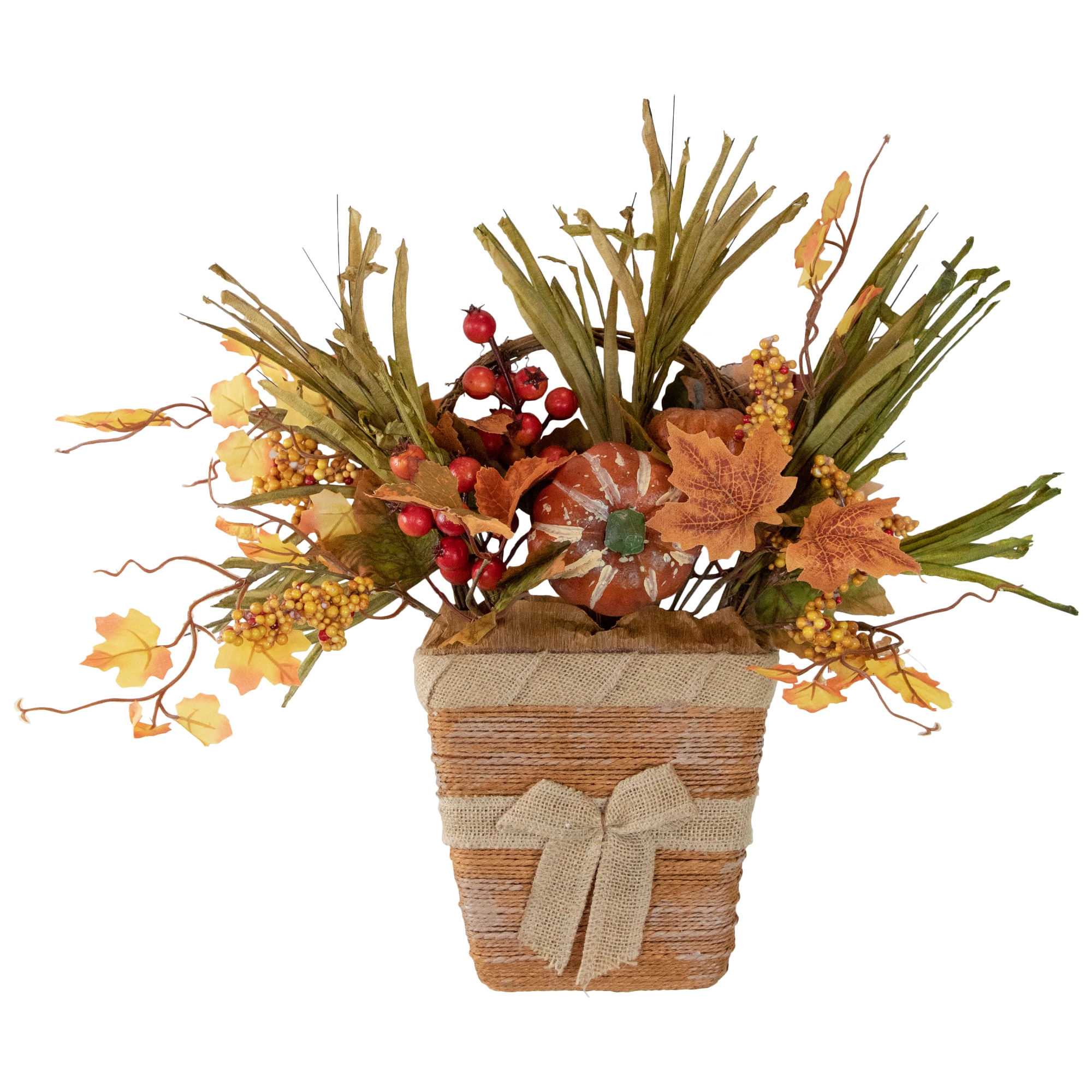 Northlight 32258176 18-in Pumpkin Craft pumpkin