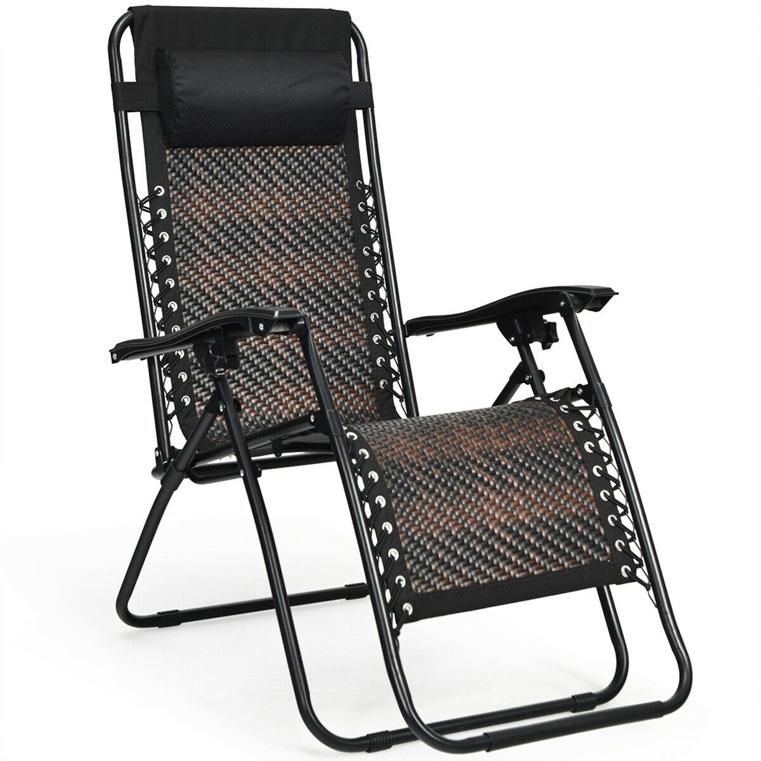 WELLFOR DCZ10061BK Patio-Chairs - View #6