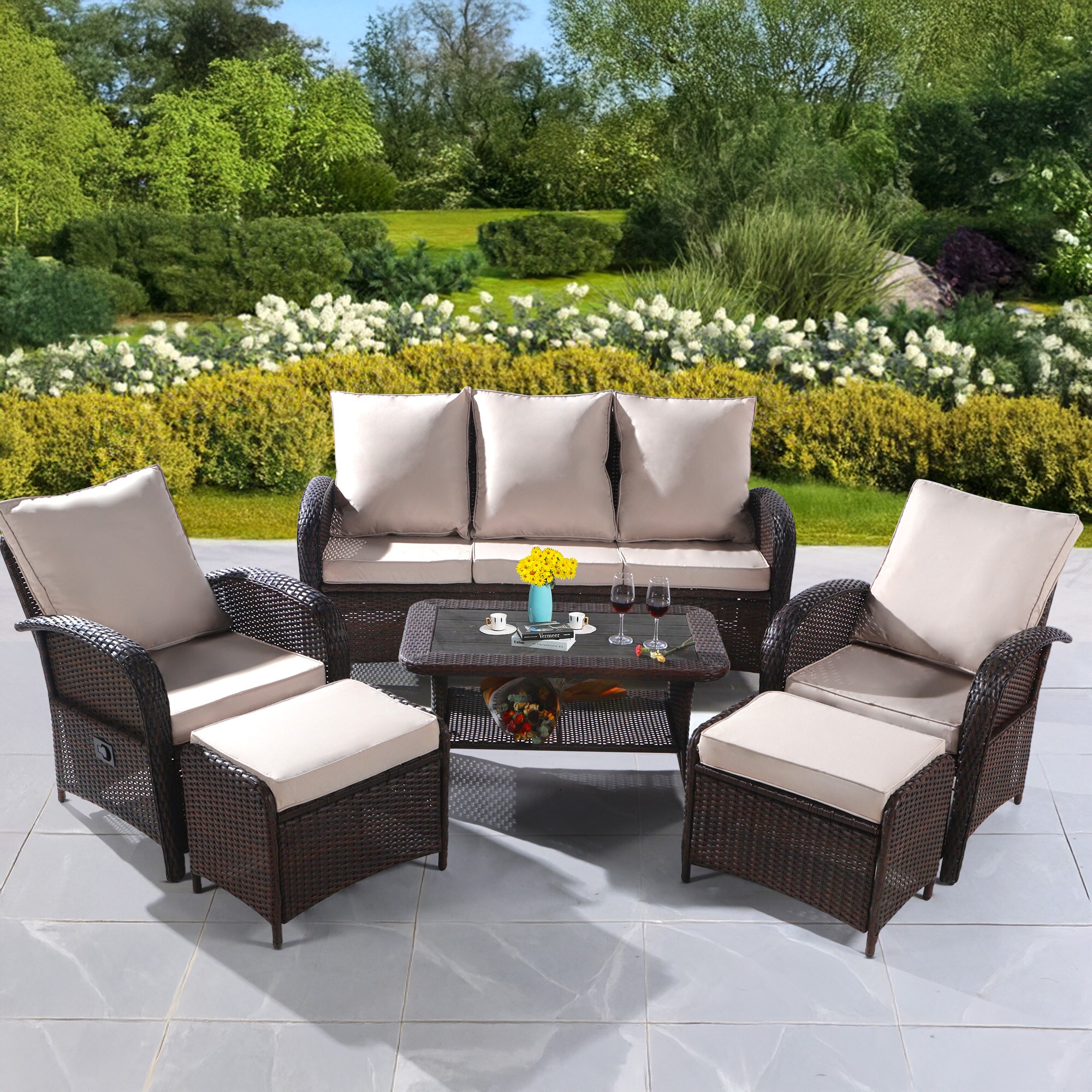 NOBLEMOOD LS-2032KH Patio-Conversation-Sets - View #2
