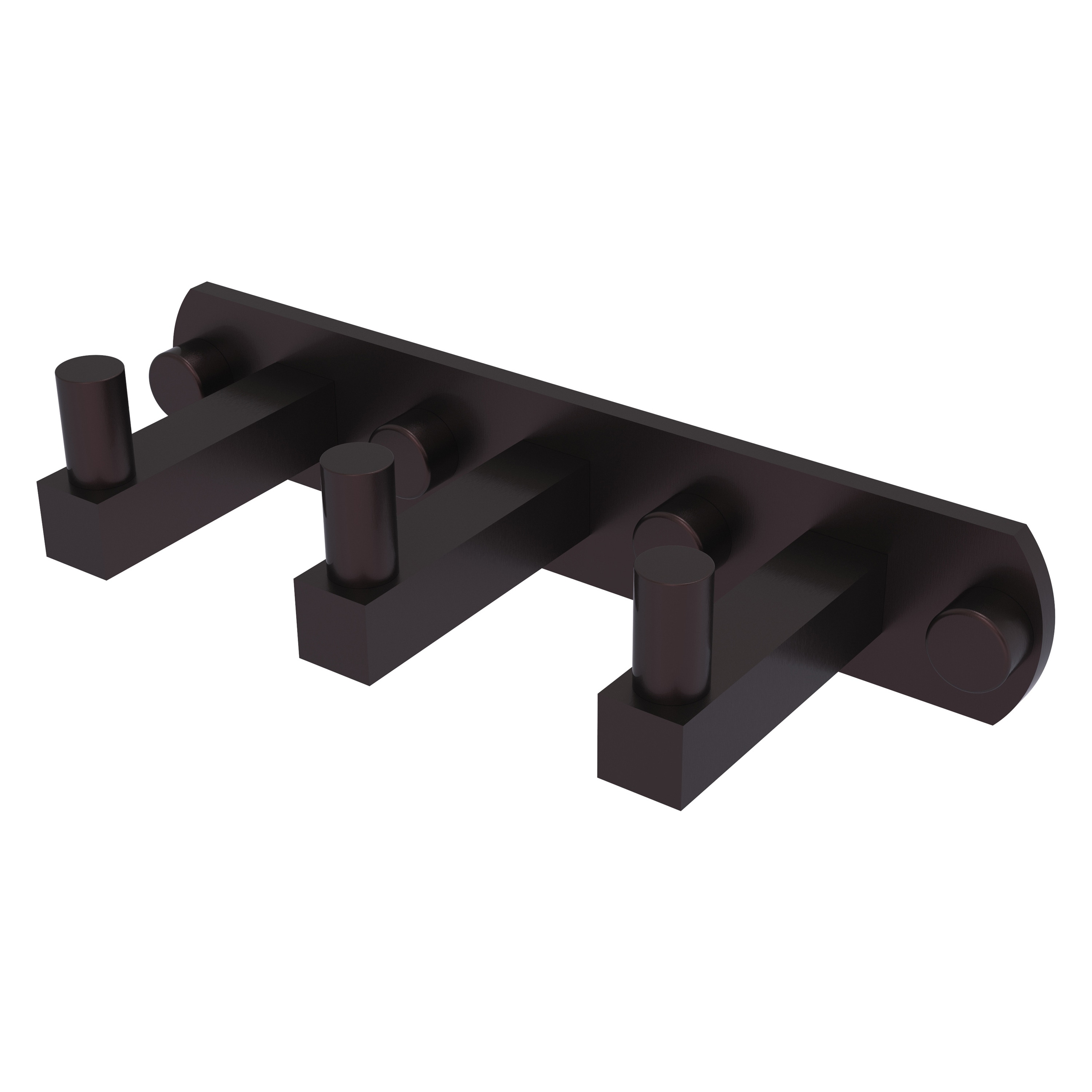 Allied Brass MT-20-3-ABZ Montero Antique Bronze Triple -Hook Wall mount Towel Hook