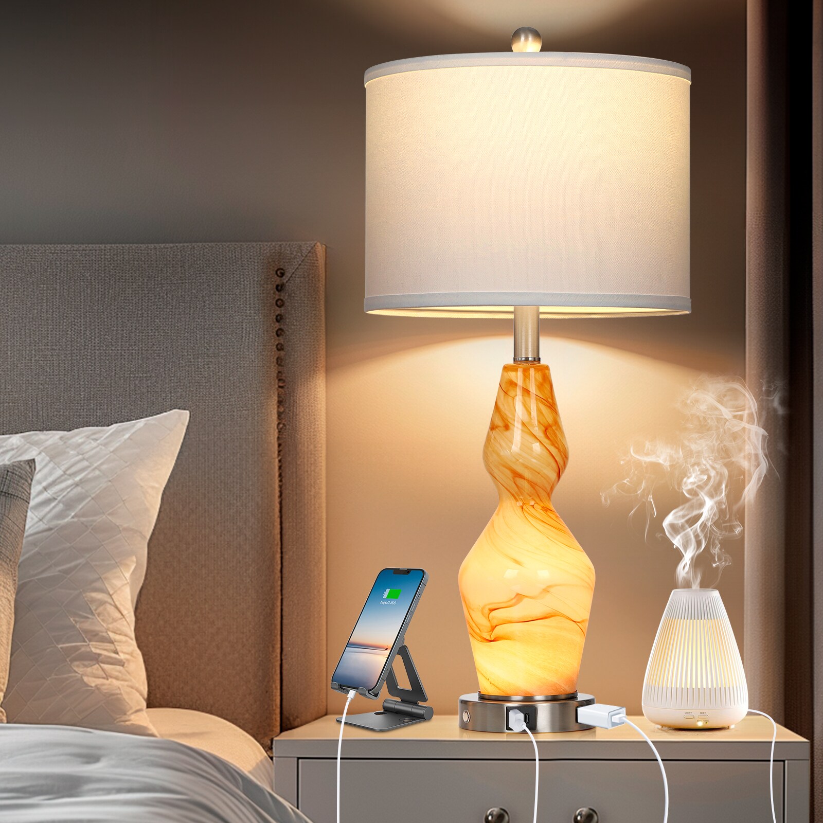UrFurnishings TD-333 Table-Lamps - View #6