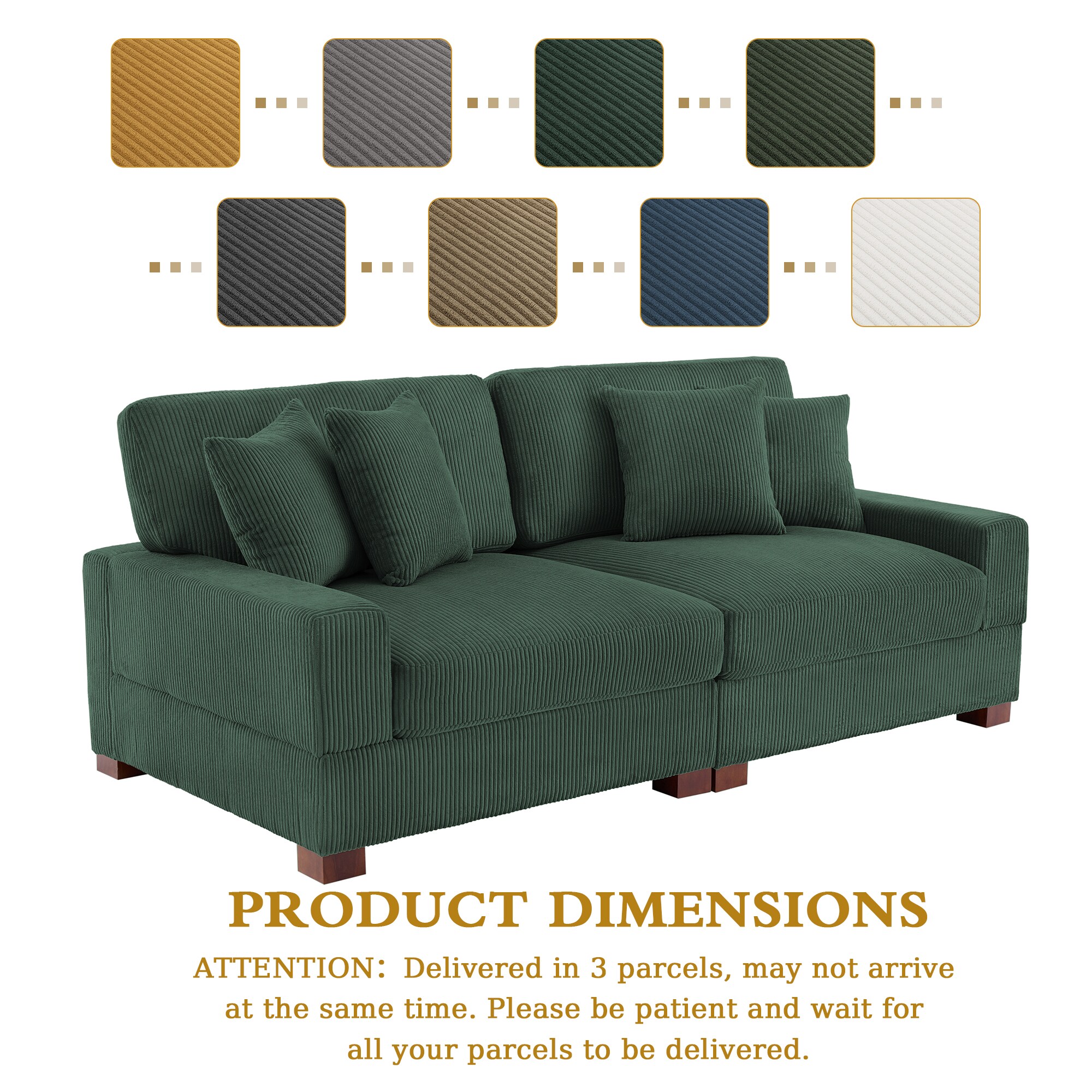 Dreamsidea CS7-HG-L-R Sofas-Loveseats - View #6