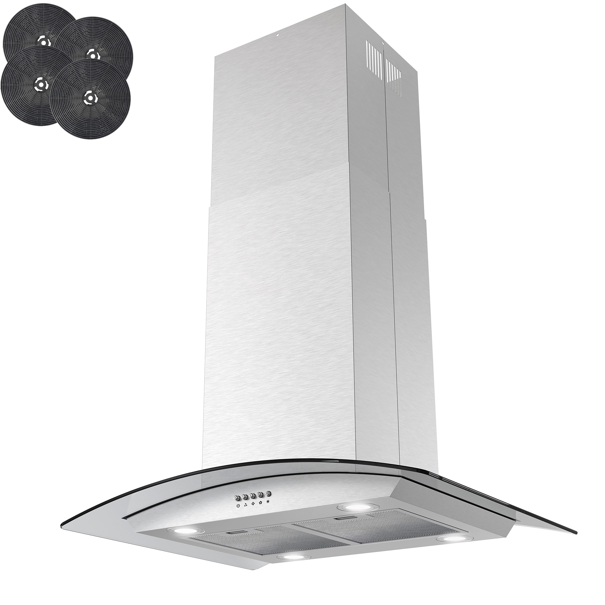 AKDY RH0480CFL Island-Range-Hoods - View #13