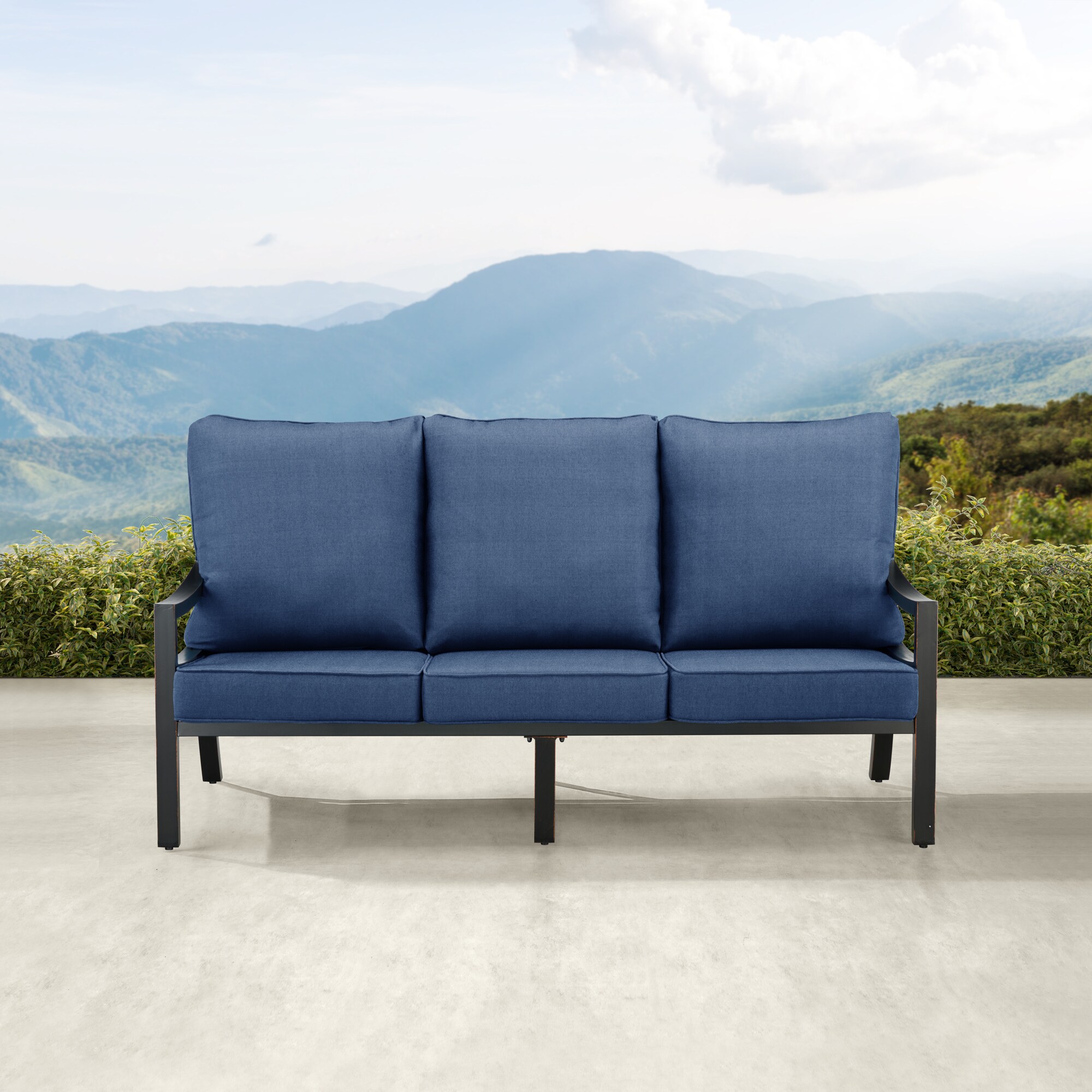 Oakland Living HUDSON-SF-BLCU-AC Patio-Sofas-Daybeds - View #2