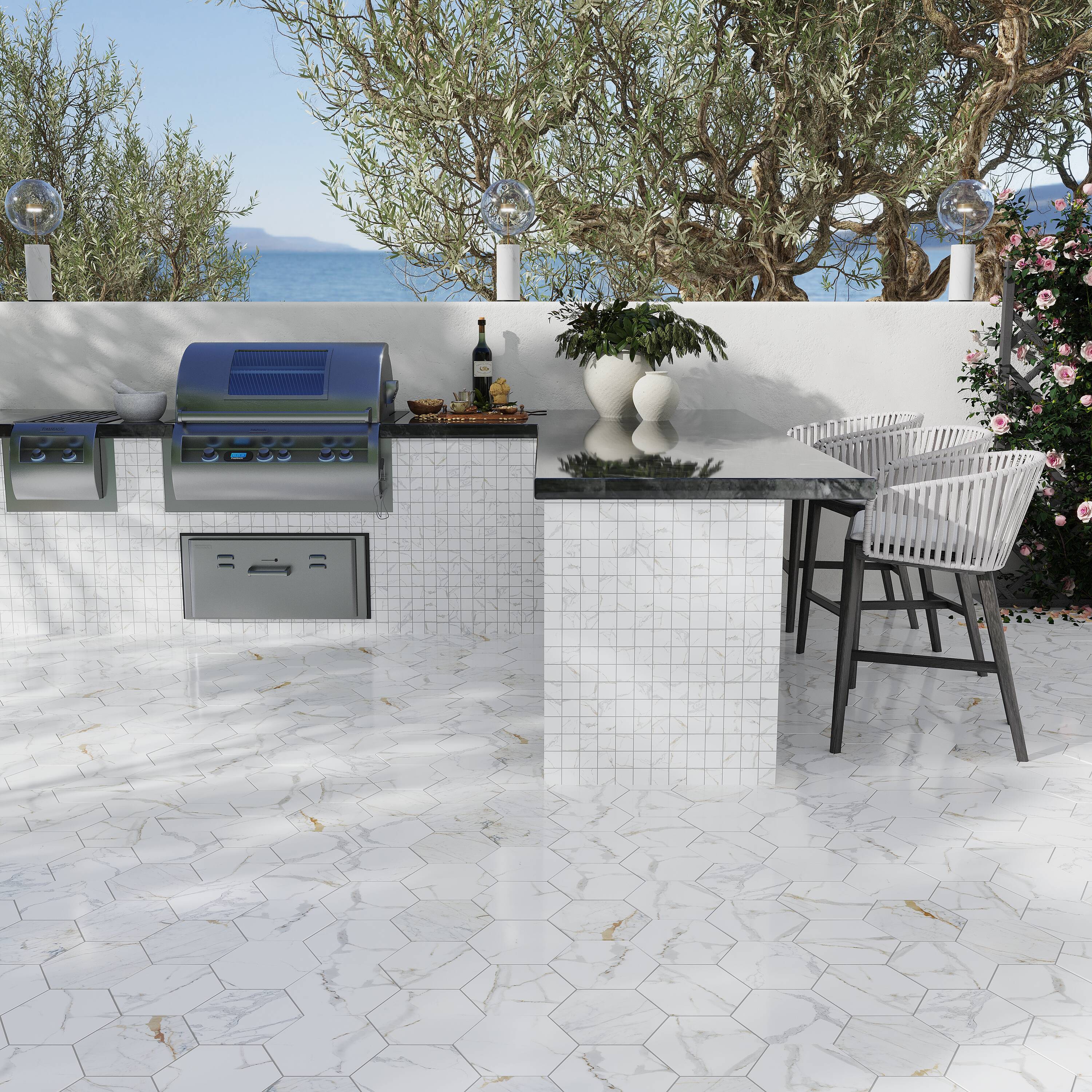 Apollo Tile IMP88CALHEXA Ceramic-Tile - View #2