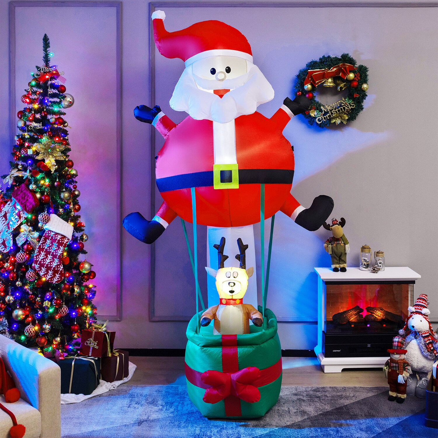 WELLFOR HYZ23989US Christmas-Inflatables - View #7