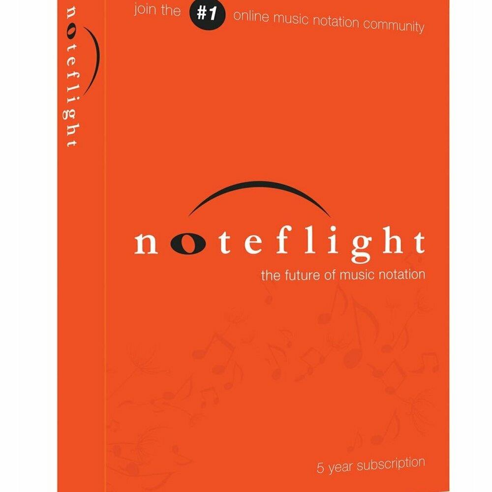  HLLNR274 Noteflight 137592 Noteflight 5 Year Subscription Retail Box
