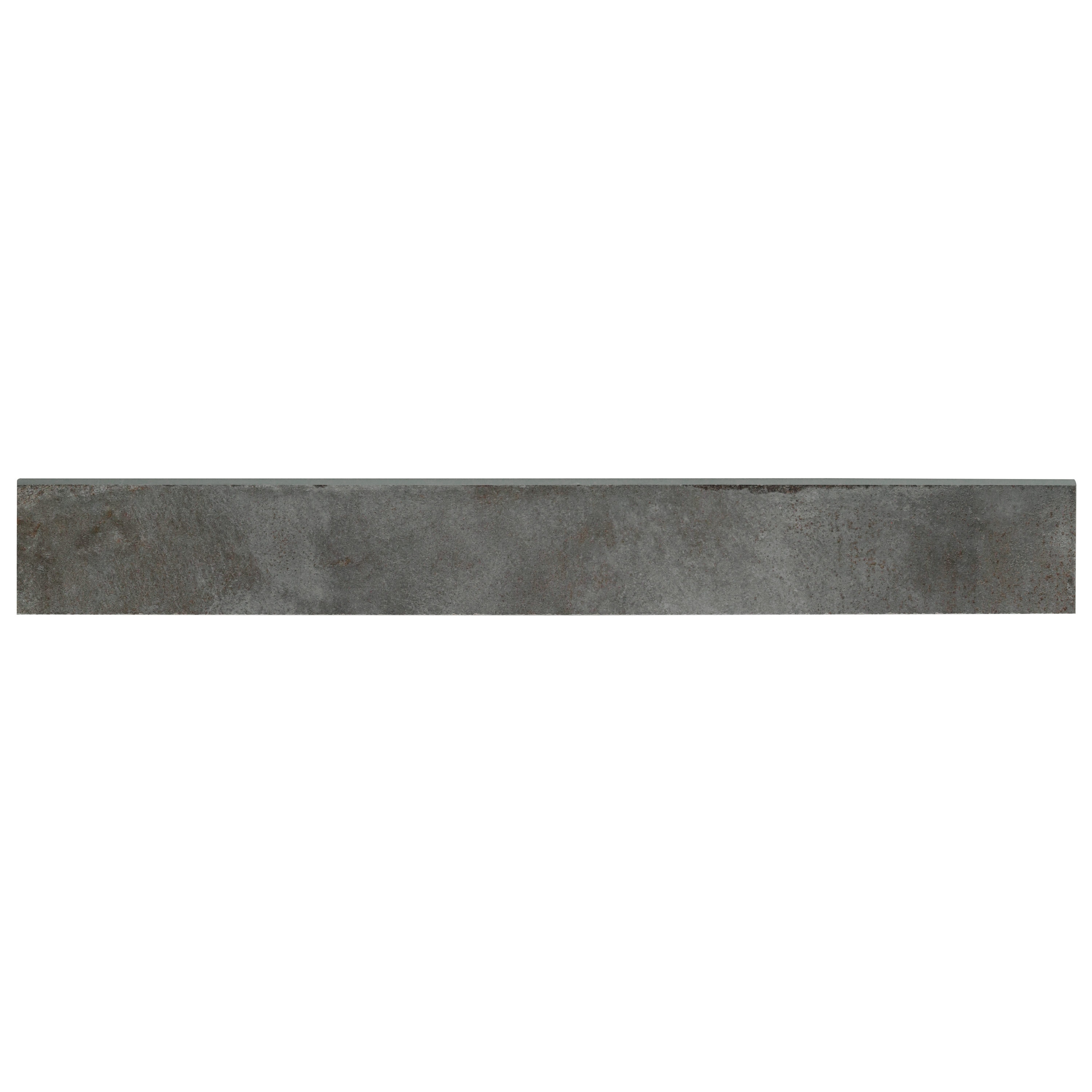 Artmore Tile EXT3RD107602 Angela Harris Santa Clara Graphite 3-in x 24-in Polished Porcelain Bullnose Tile ( 0.48-Sq. Feet / Piece )