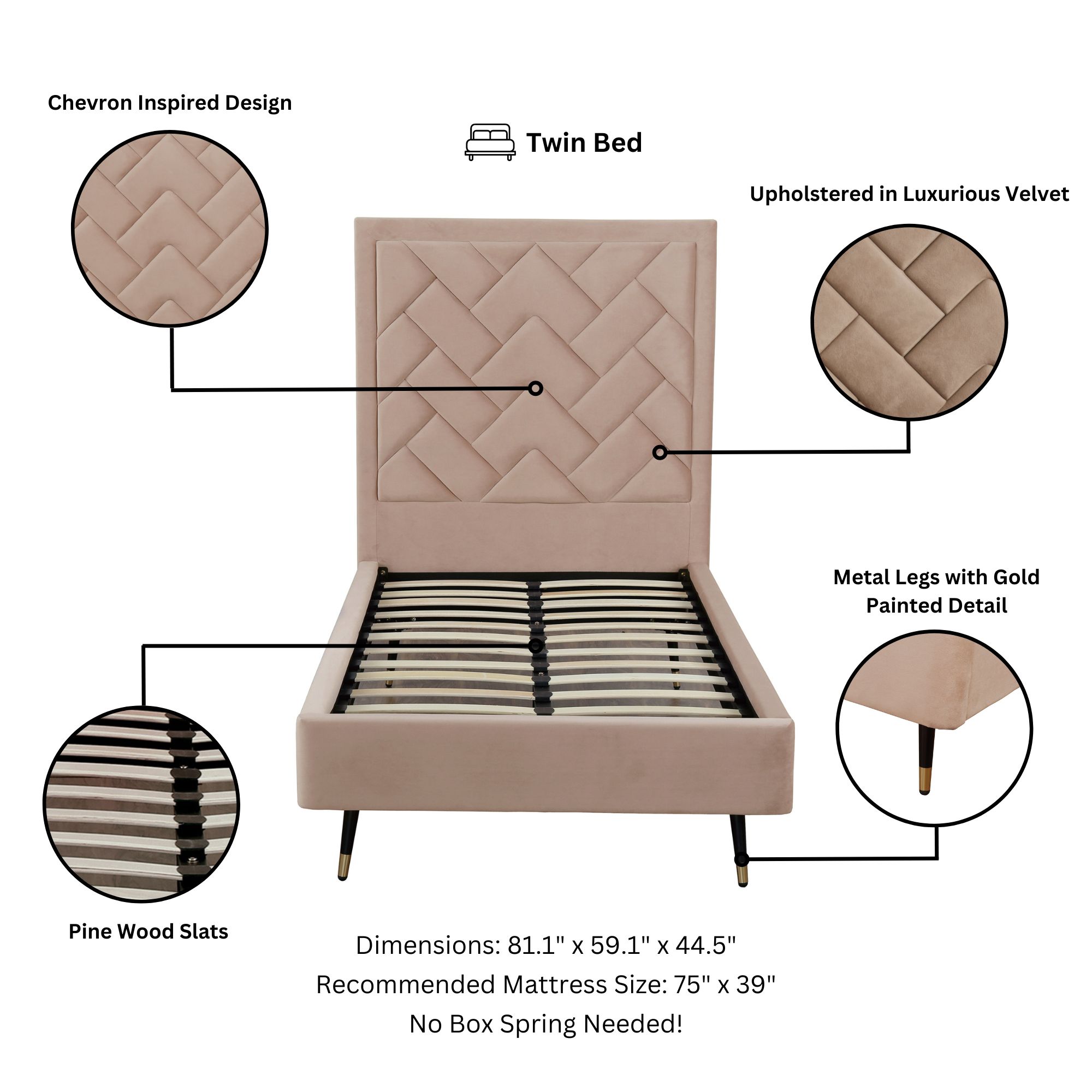 Manhattan Comfort BD009-TW-ND Bedroom-Sets - View #4