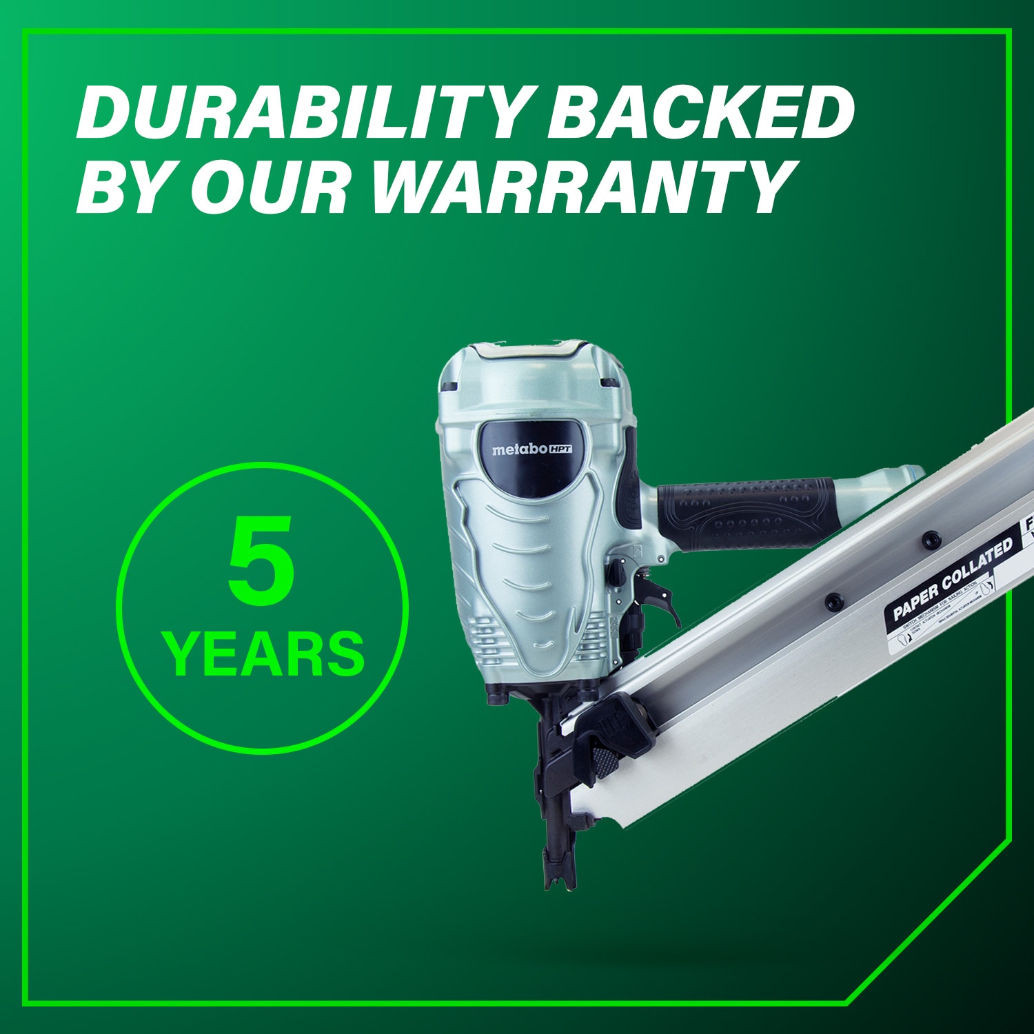 Metabo HPT NR90ADS1M Cordless-Nailer - View #9