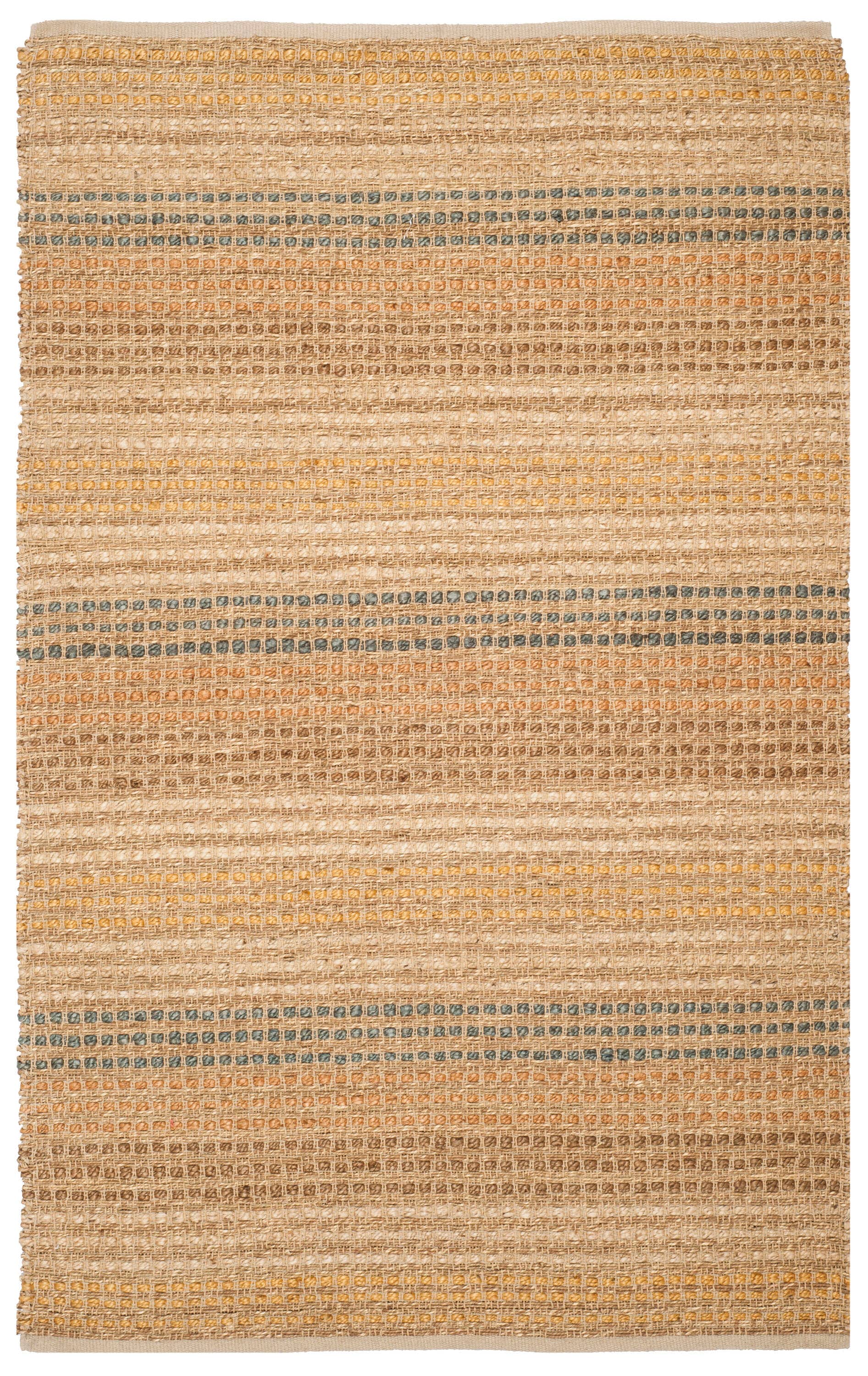Gray Hand-Knotted Wool Rectangular 4' x 6' Rug