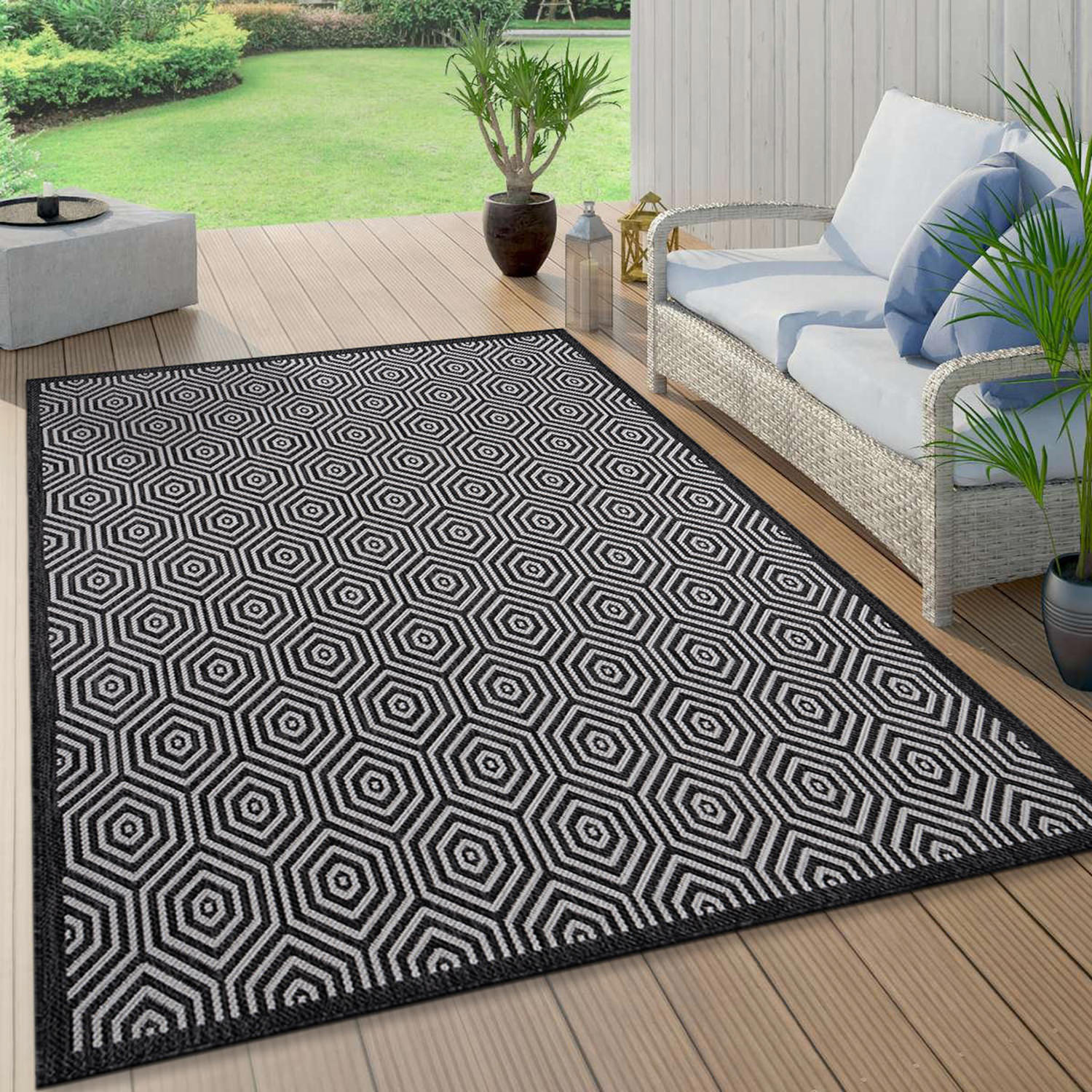 World Rug Gallery 120BLACK5X7 rugs - View #2