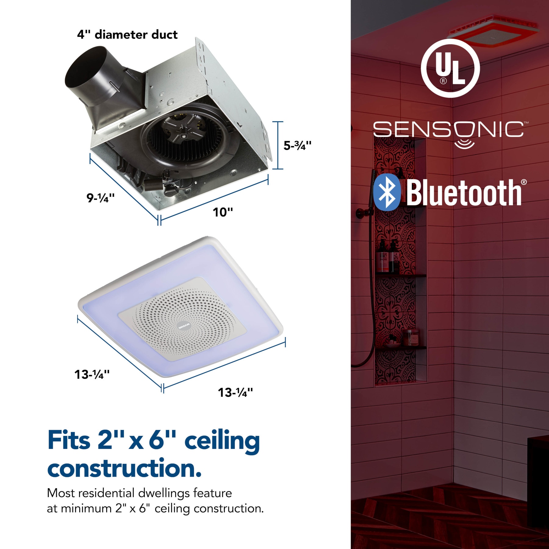 Broan SPK110RGBL Bath-Fans - View #5