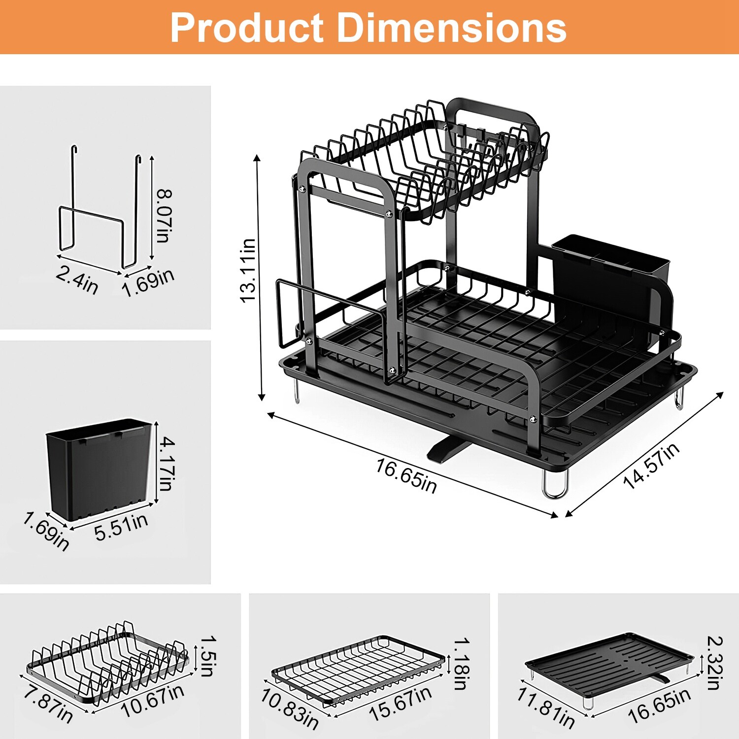 ROSMENA 44416726-SYHJQ002 Pull-Out-Cabinet-Baskets - View #9