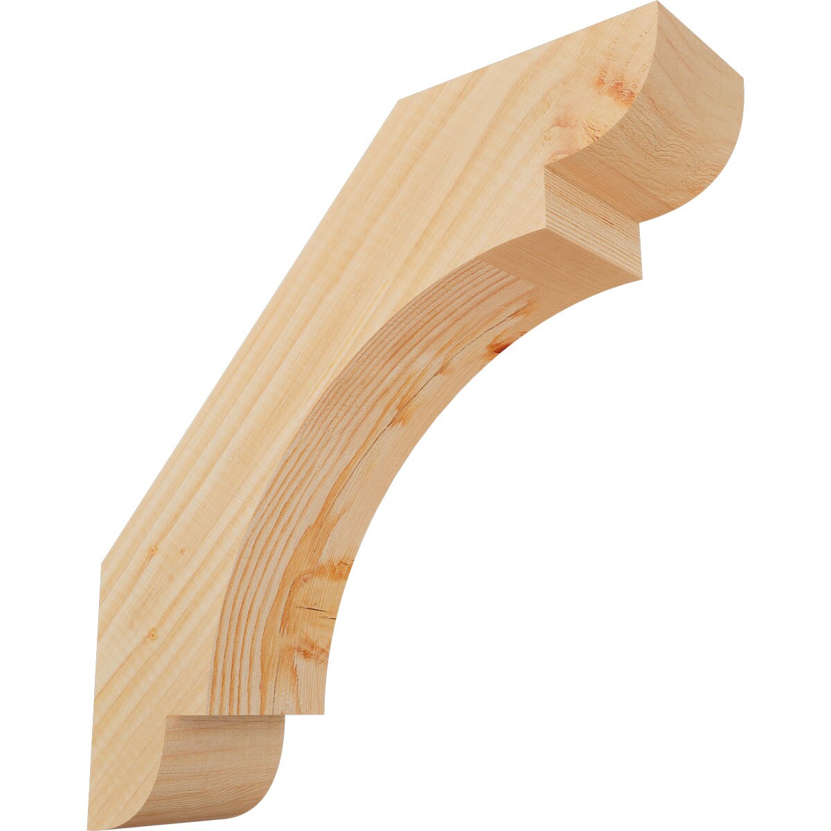 Ekena Millwork BRC04X14X14OLY00SDF 3-1/2-in x 14-in x 14-in Douglas Fir Unfinished Wood Olympic Smooth