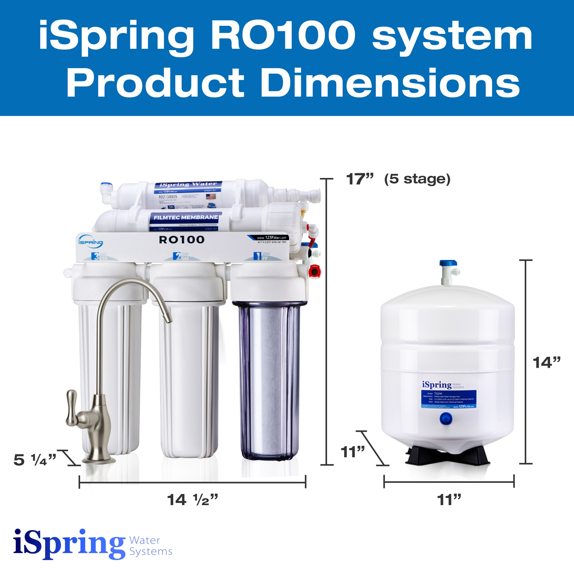 iSpring RO100 Under-Sink-Filtration-Systems - View #7