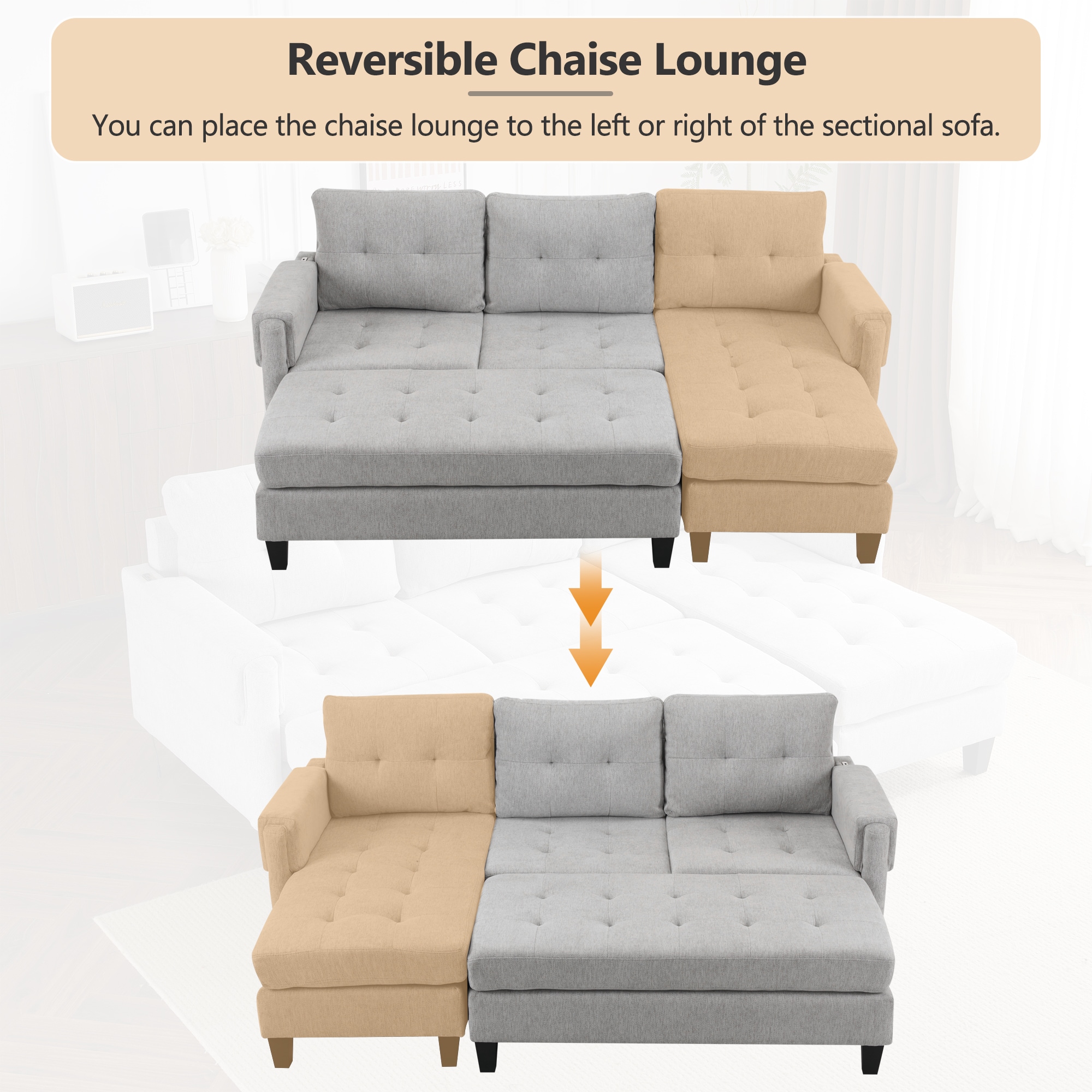 ModernLuxe N719S001670E Sofas-Loveseats - View #4