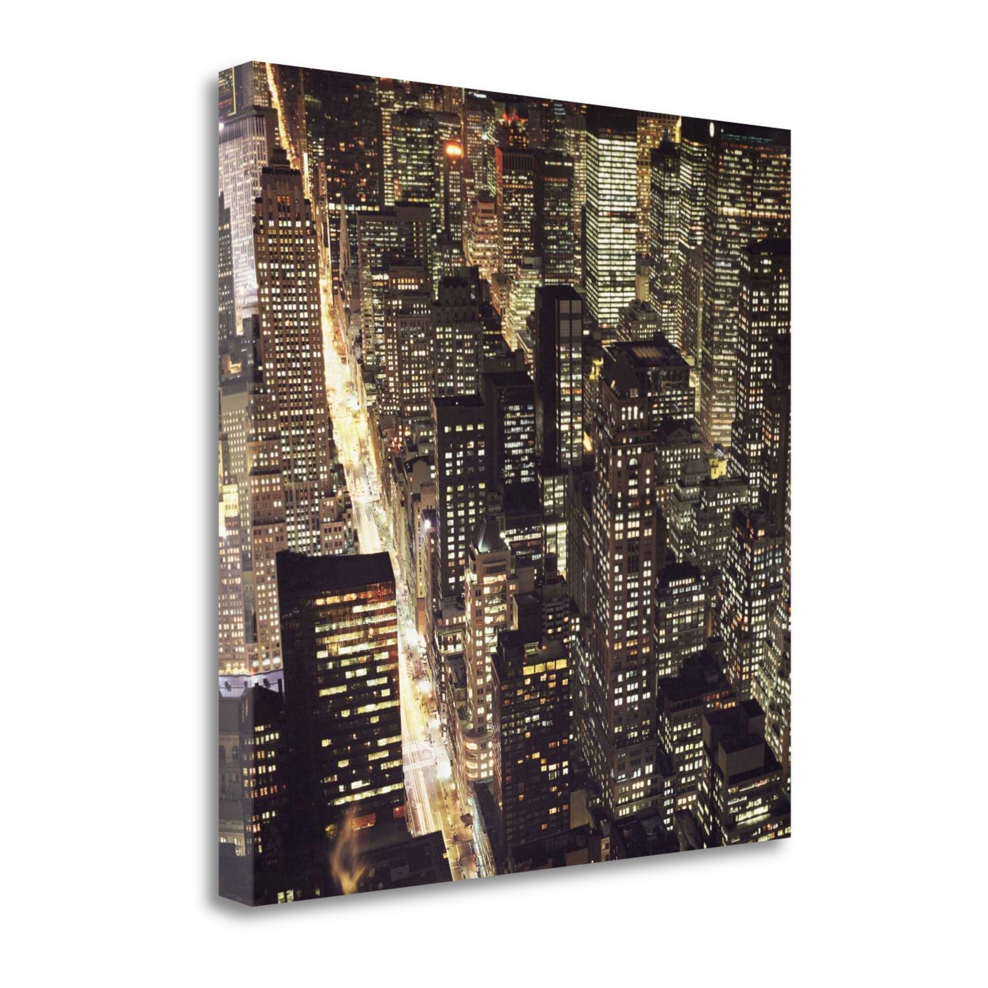 Tangletown Fine Art City Lights Photoinc Studio 26-in H x 26-in W ...