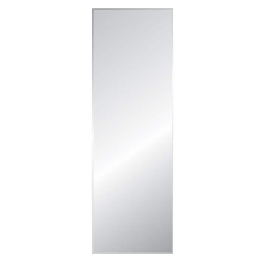 Beveled Frameless Wall Mirror, Amerilux 18 W X 24 H Beveled Frameless Mirror