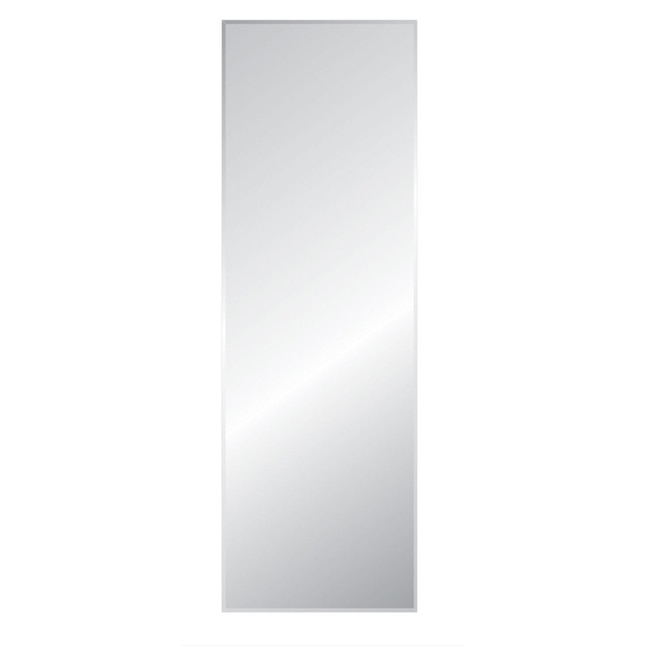 Beveled Frameless Wall Mirror, Floor Length Mirror Frameless