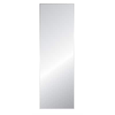 Beveled Frameless Wall Mirror, Floor Length Mirror No Frame