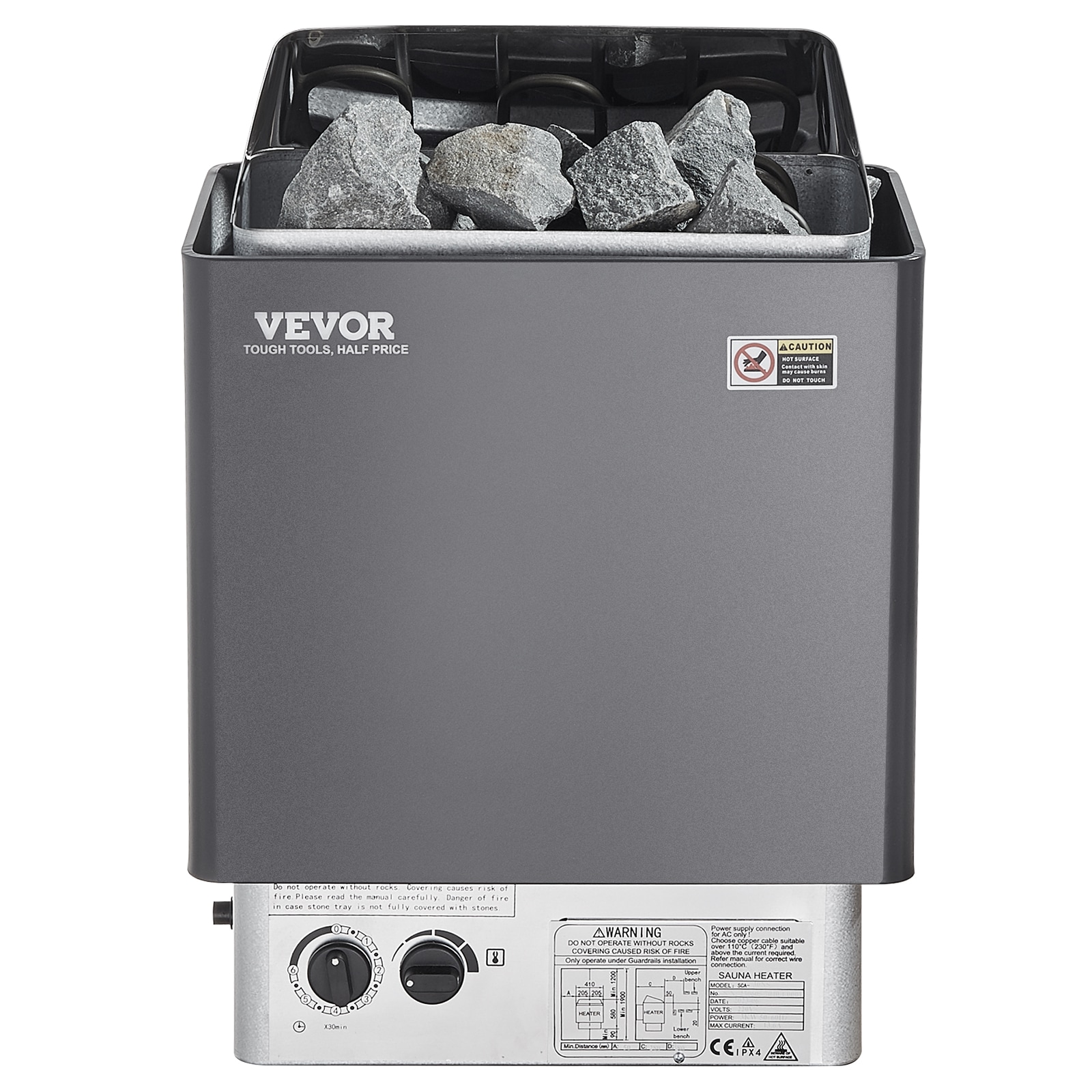 VEVOR DSSNLNK45KW6TK4Z8V4 Wall-Heaters-Electric - View #9