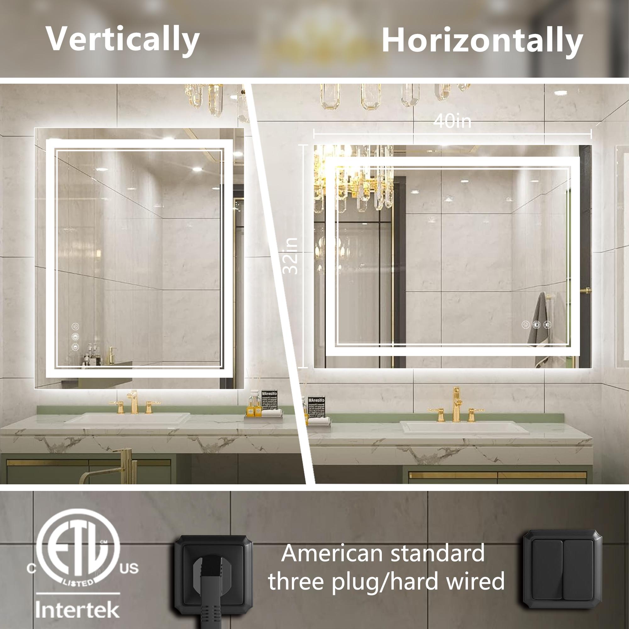 Bayfeve BF-22548-MIR Framed-Bath-Mirrors - View #7