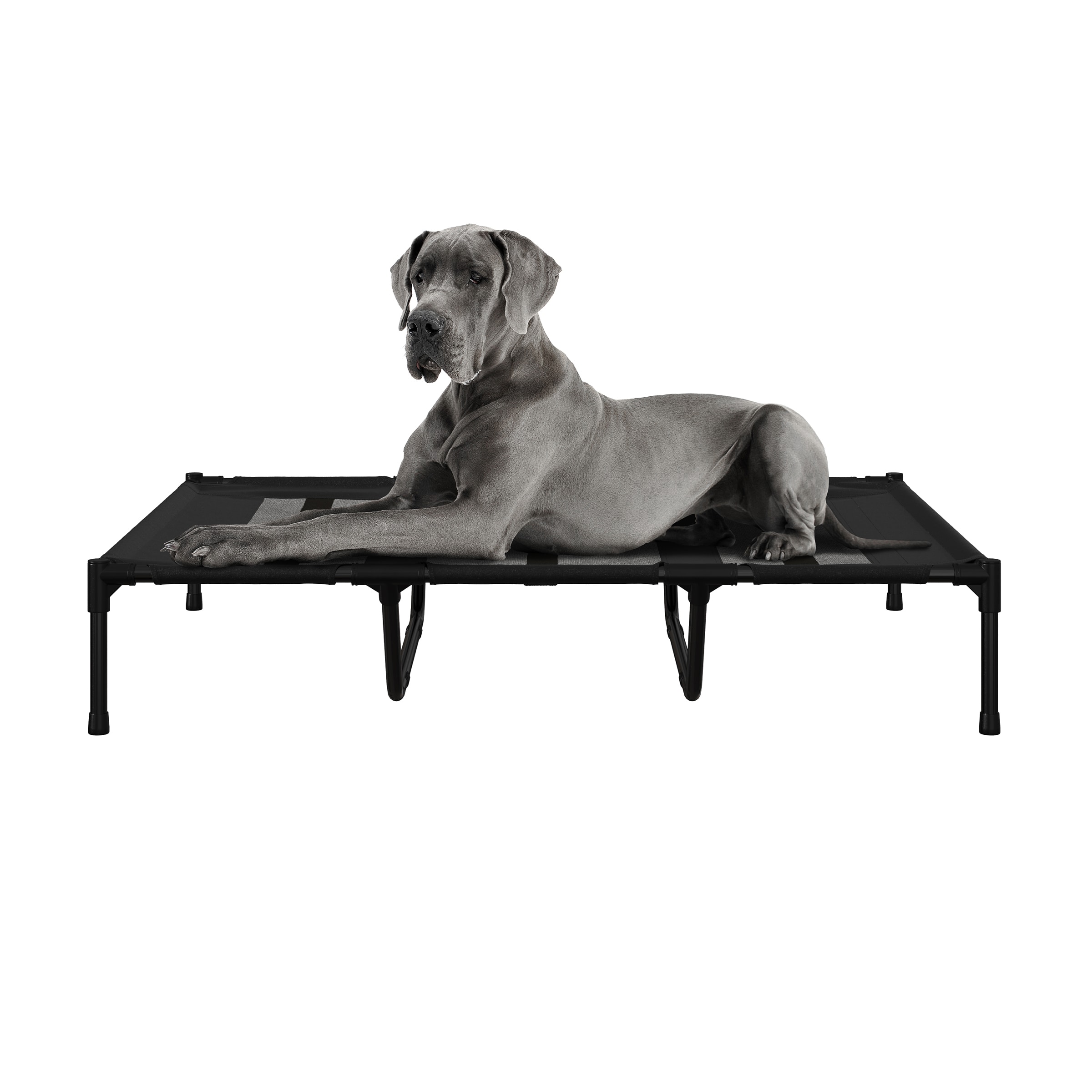 PETMAKER 80-PET6086BL Rectangular Black Canvas Outdoor Cat Bed ( Large )