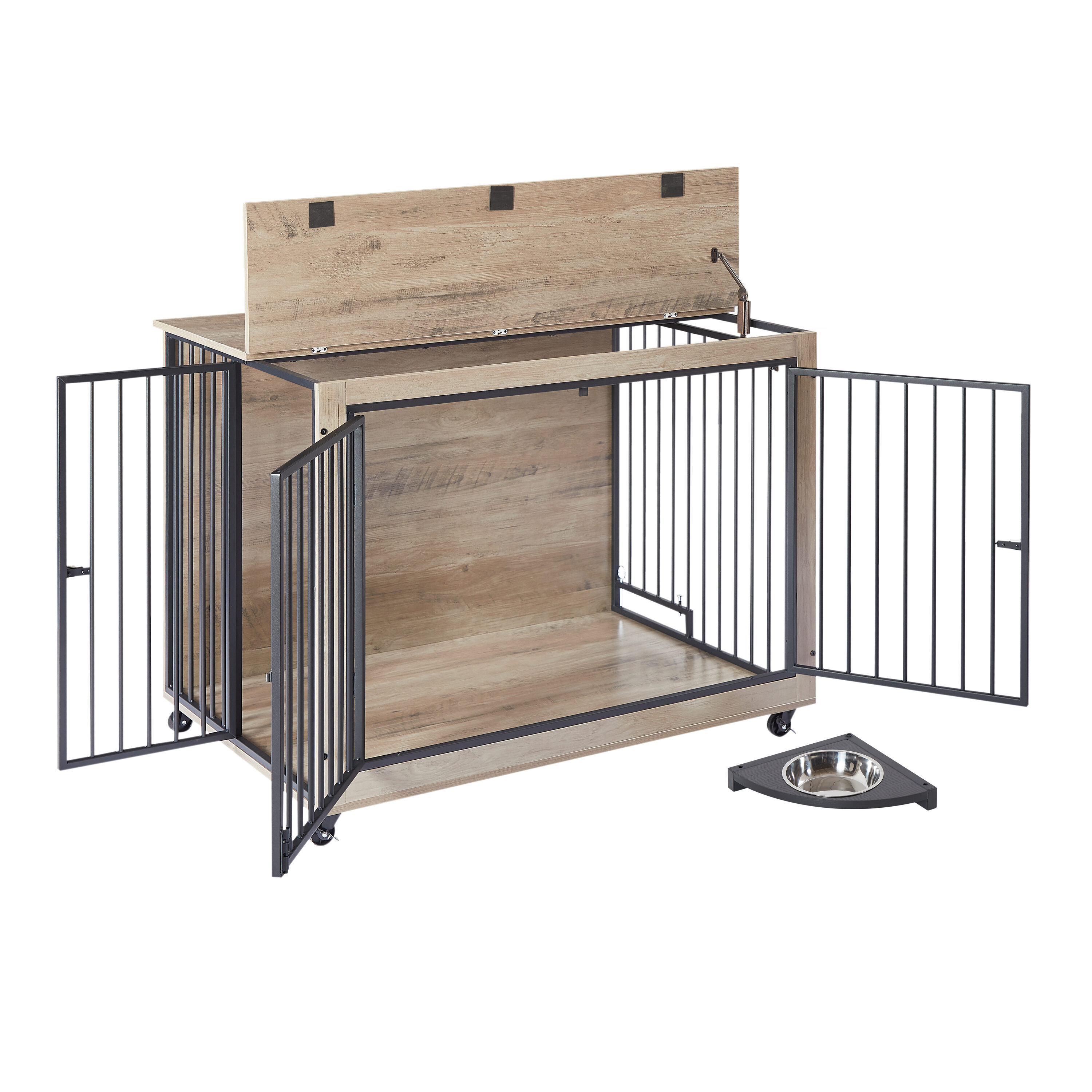 LIVIZA GIJ-DC001-44GY Pet-Crates-Carriers - View #2