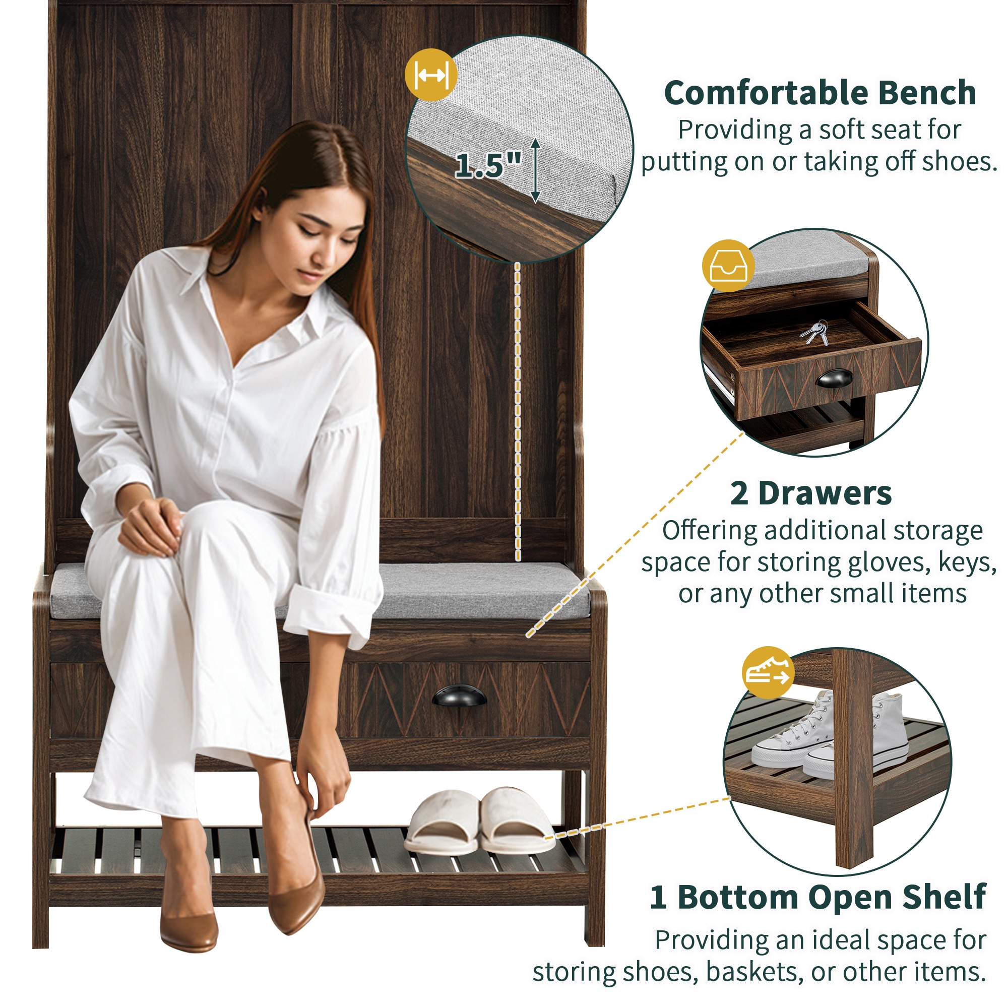 ModernLuxe L3P-N724P184891D Coatrack-Stands-Pedestals - View #4
