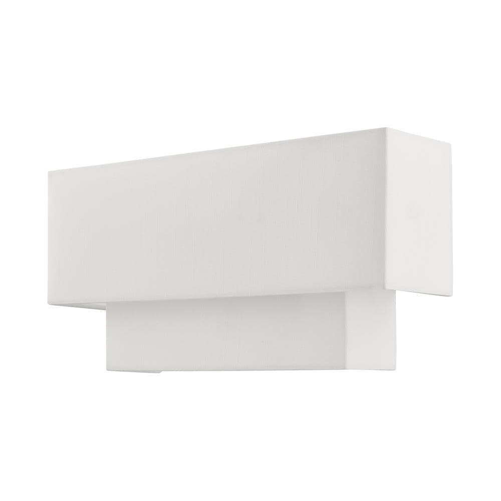 Swaney Brushed Nickel 2-Light Dimmable Outdoor Wall Sconce