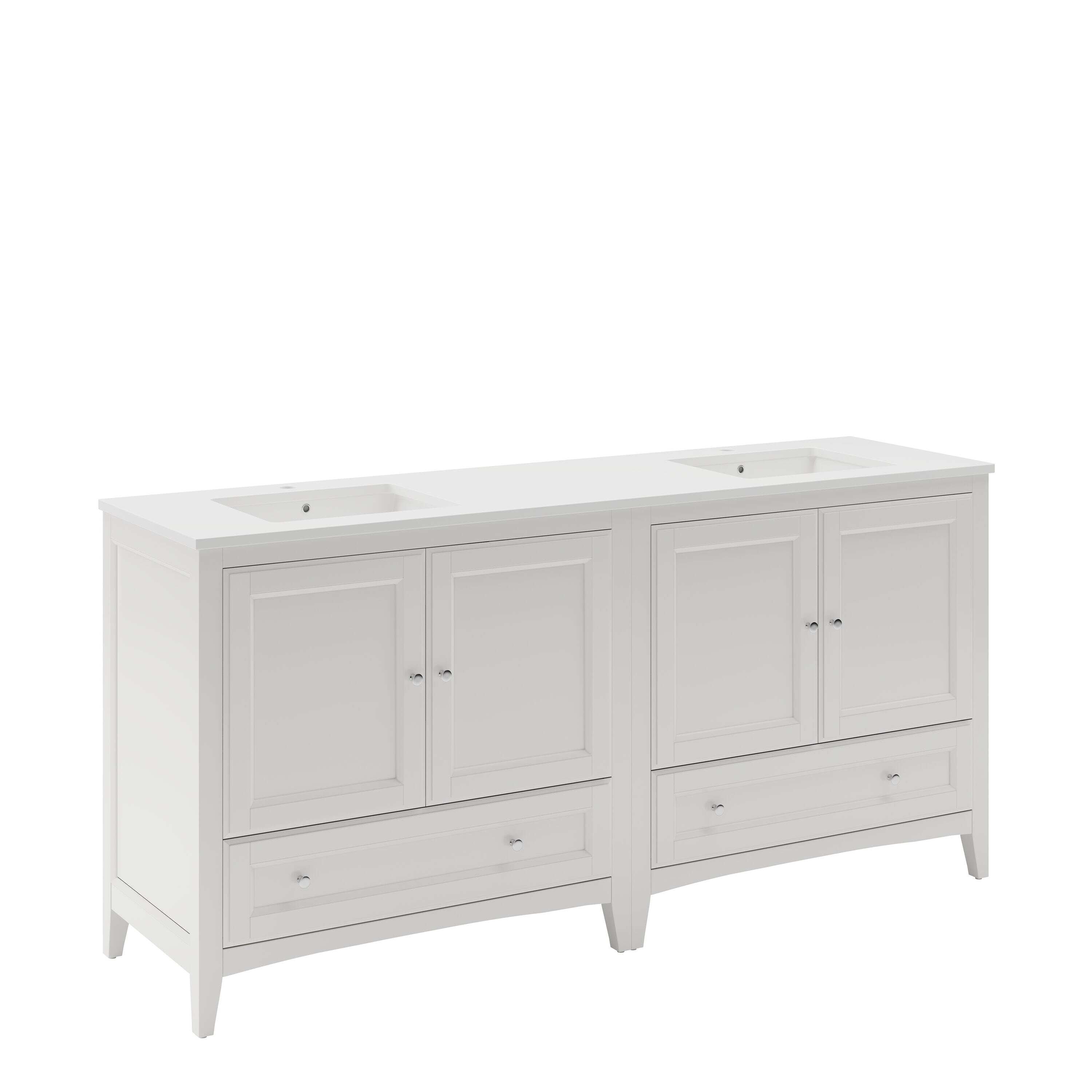 Fresca FCB20-3636AW-CWH-U Bath-Vanity-Combo - View #2
