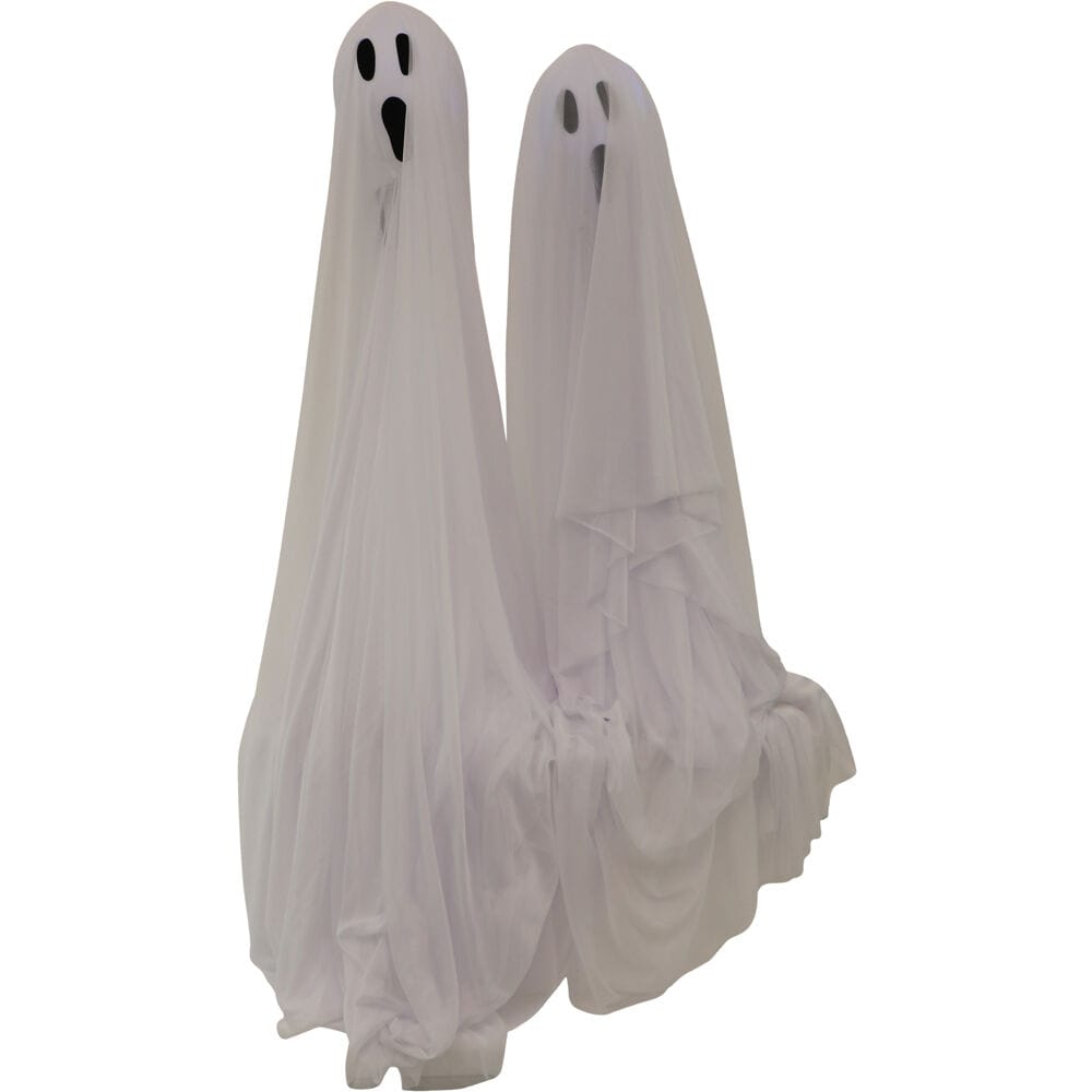 Haunted Hill Farm 1.63-ft Lighted Animatronic Ghost Free Standing ...