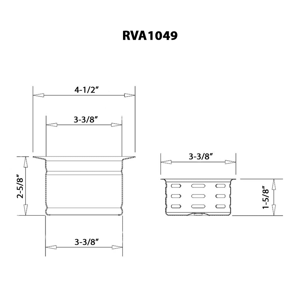 Ruvati RVA1049BL Garbage-Disposal-Parts - View #4