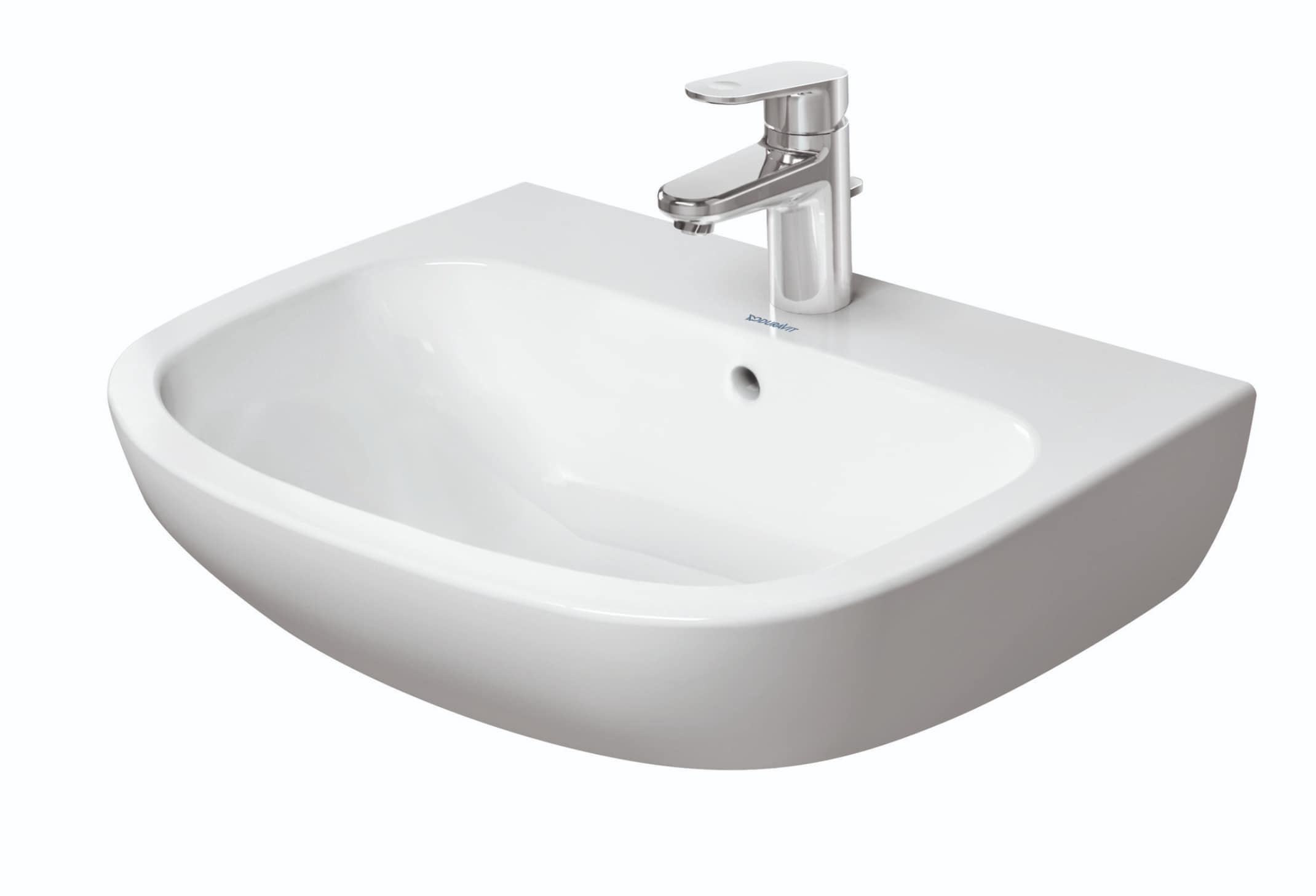 D-Code White Ceramic Wall-mount Semi-circle Modern Bathroom Sink x 18.125-in) the Bathroom Sinks department at Lowes.com