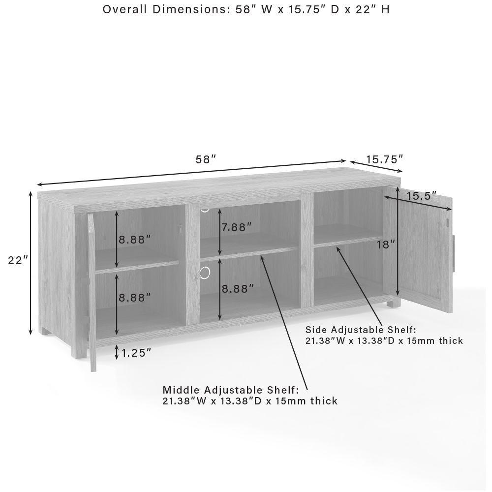 Crosley Furniture CF101358-BK Tv-Stands - View #4