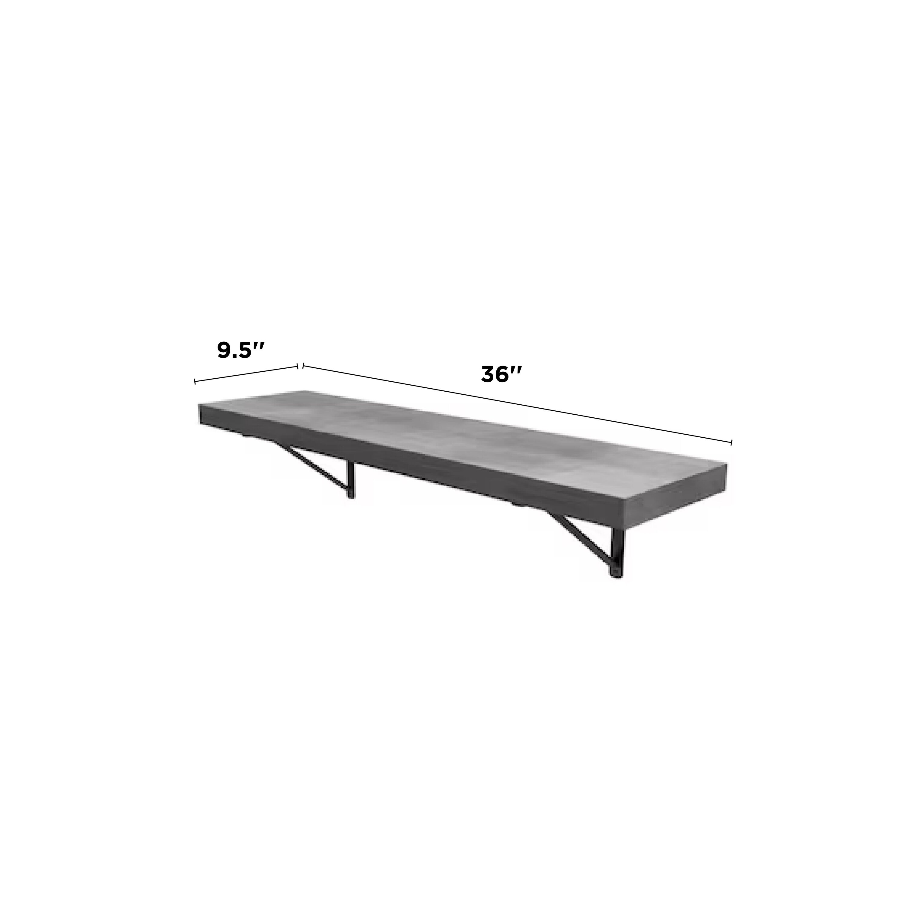 allen + roth WSL36KSP Wall-Mounted-Shelving - View #7