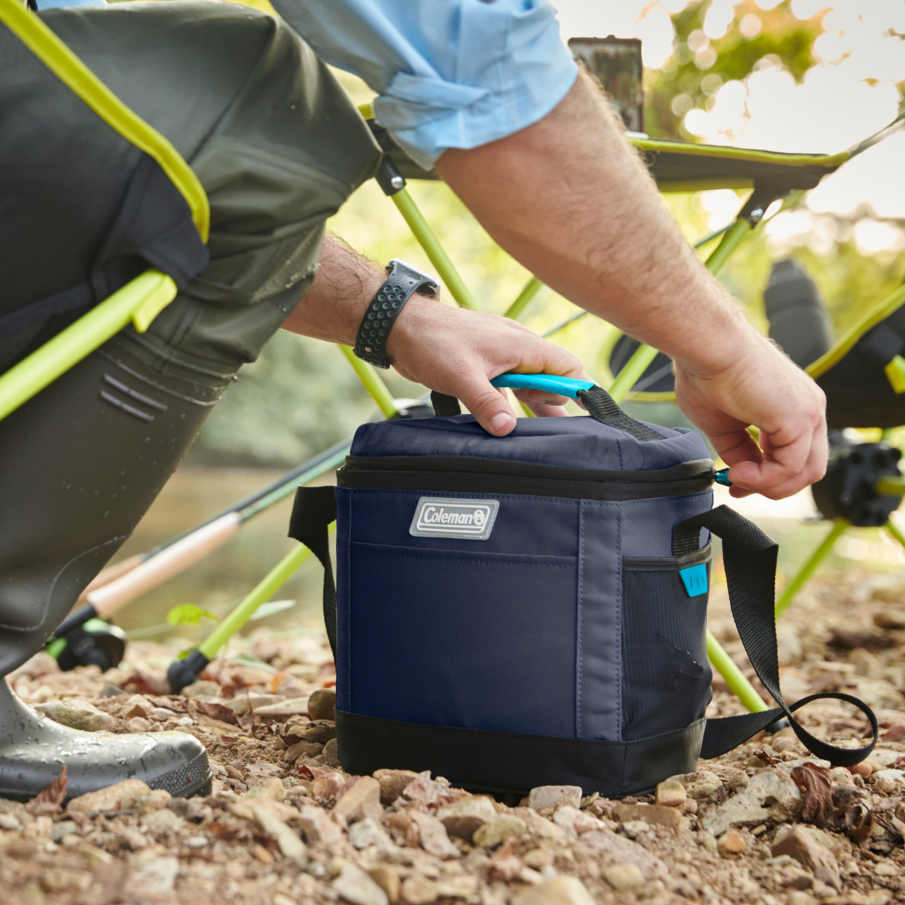 Coleman Xpand Blue Nights Insulated Bag Cooler at Lowes.com