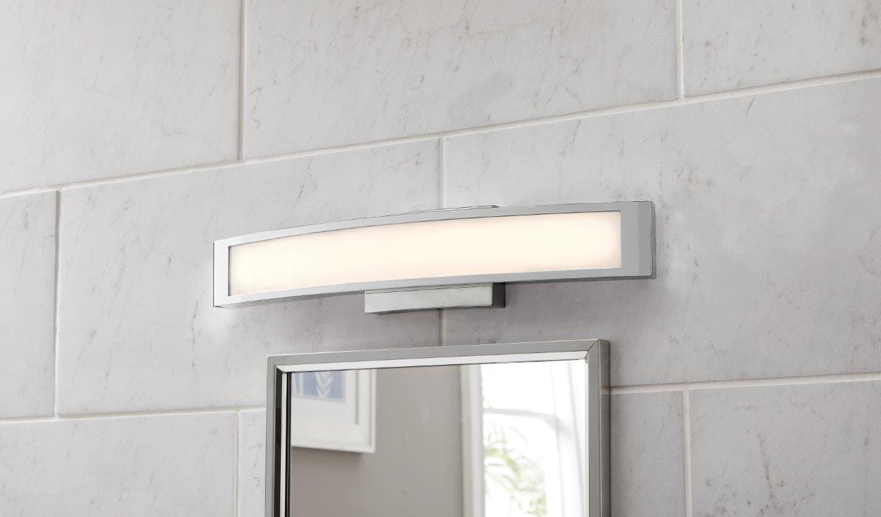 Lowes bathroom light 2024 fixtures chrome