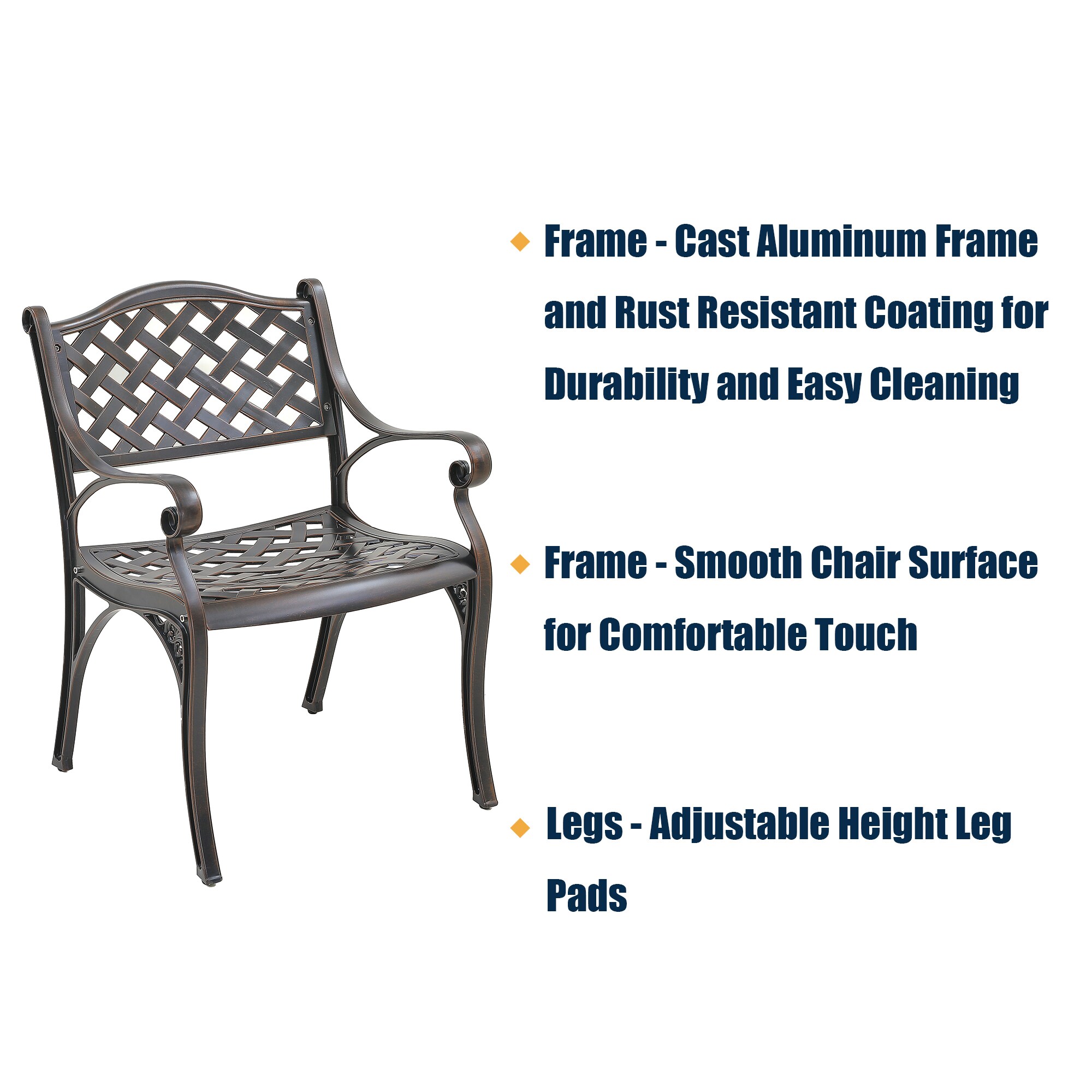 Mondawe MA-GCABQ-3B038 Patio-Dining-Sets - View #5