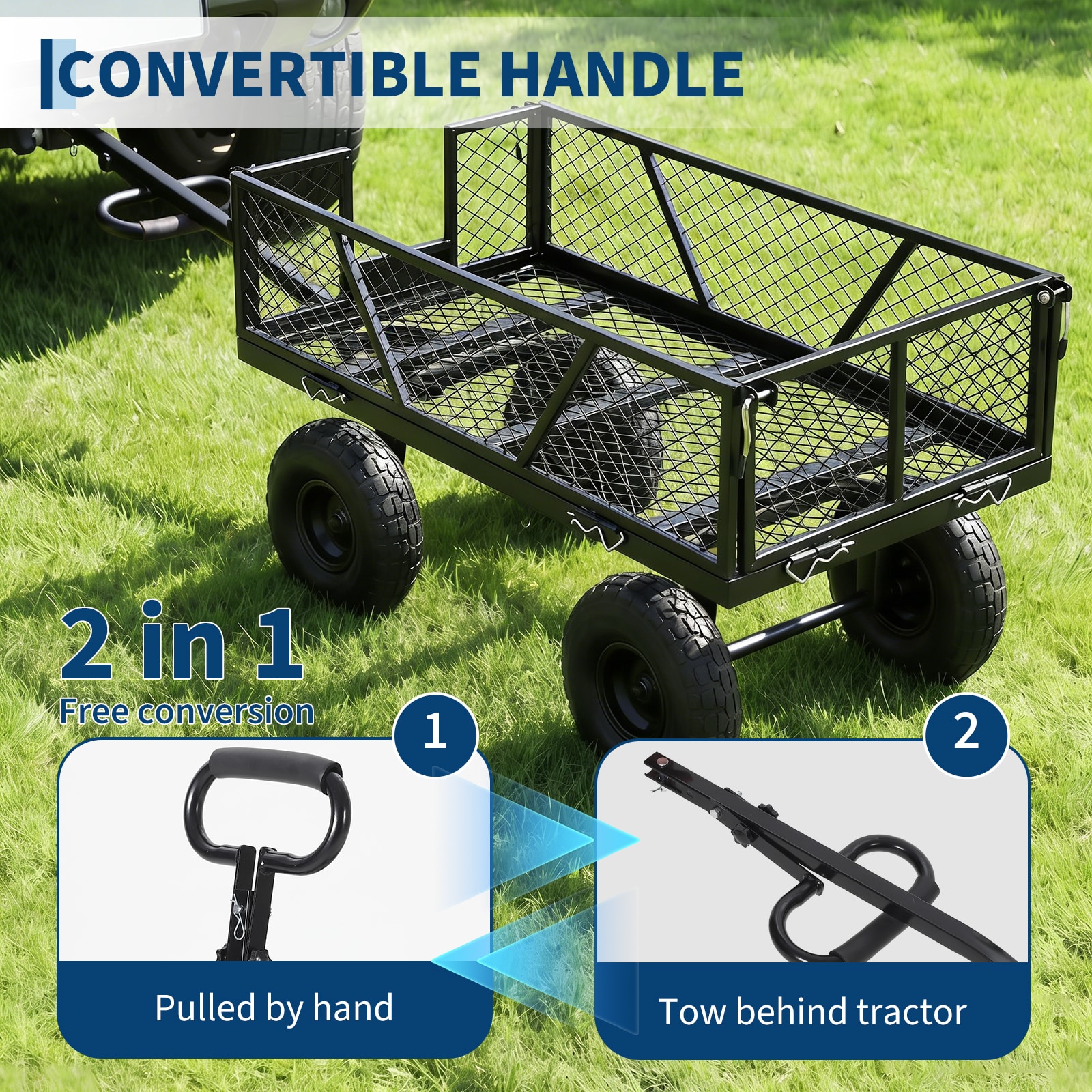 IdealHouse BZI-FOBS-HNW5M1HC4 Yard-Carts - View #2