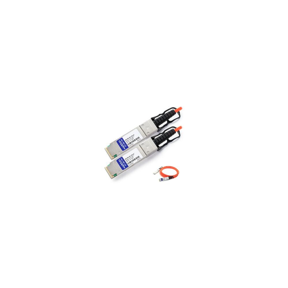 AddOn SYBA34774 Add-On JNP-40G-AOC-7M-AO Juniper Networks Compatible TAA Compliant 40GBASE-AOC QSFP Plus- 7 m
