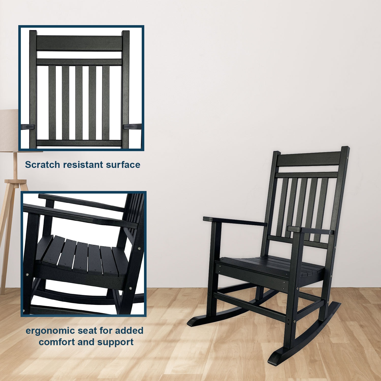 Shine Company 7632BK Patio-Chairs - View #12