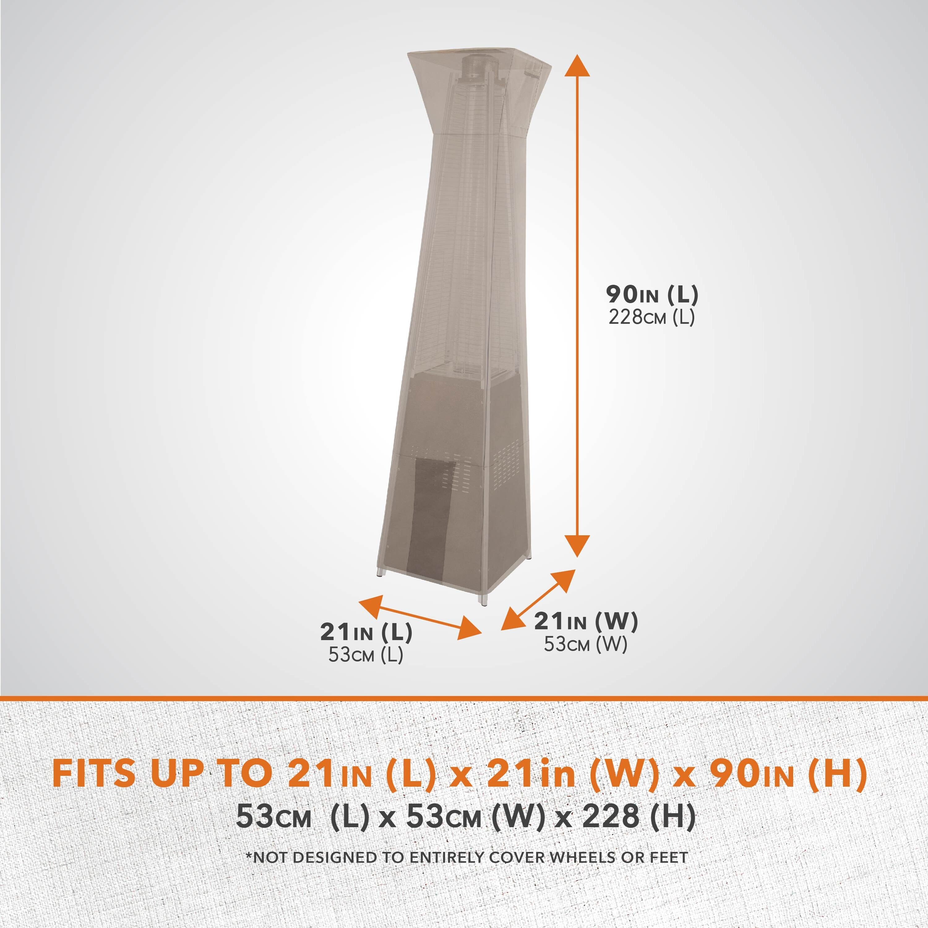 Modern Leisure 2916 Patio-Heater-Covers - View #2