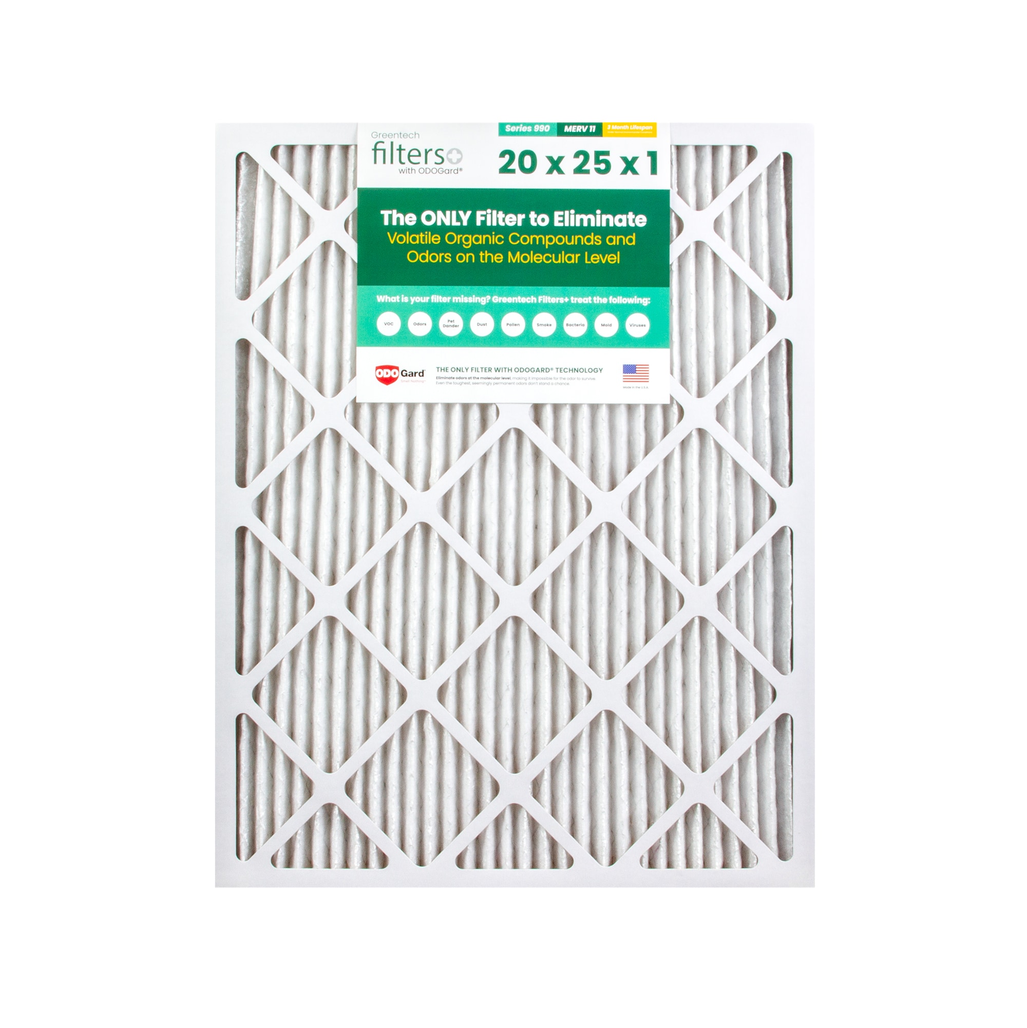 GreenTech Environmental Filter 990 in the Air Purifier Filters department at