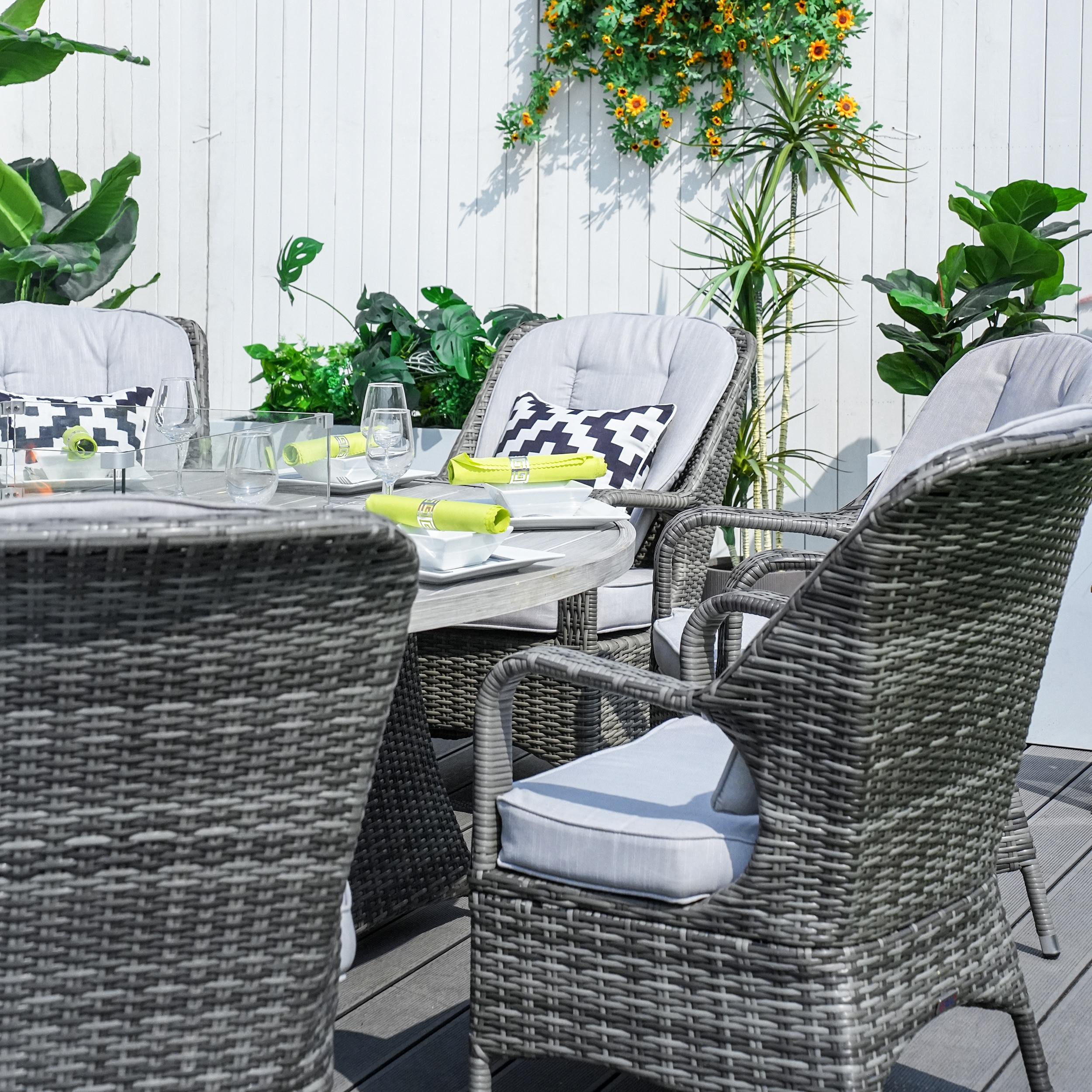 Moda Furnishings MAG-1108-R Patio-Dining-Sets - View #5