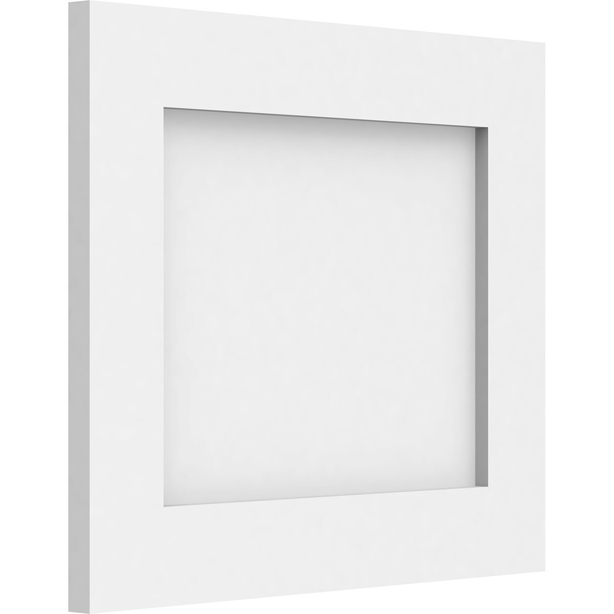 Ekena Millwork 14-in x 12-in Smooth White PVC Wall Panel in the