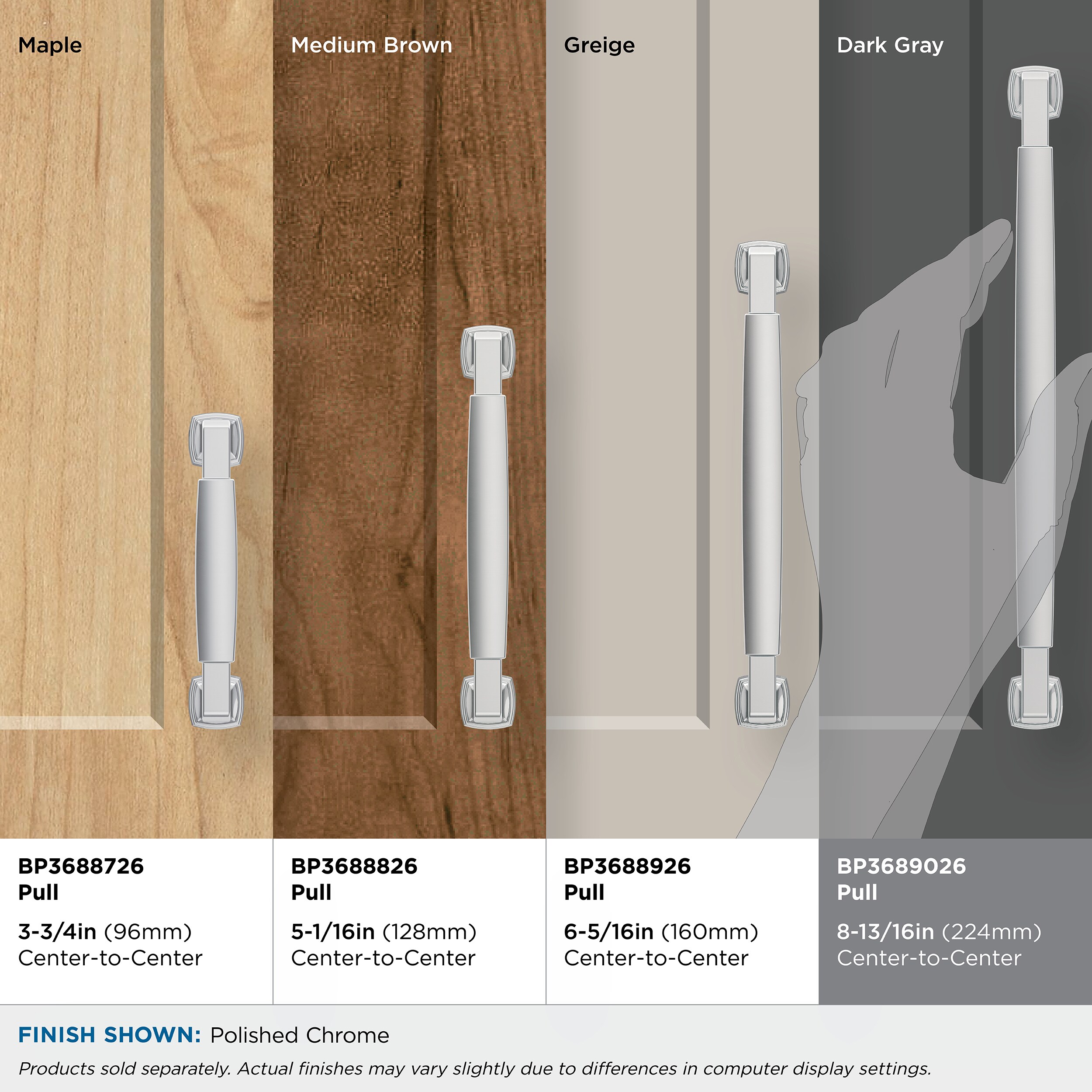 Amerock BP3689026 Cabinet-Pulls - View #5