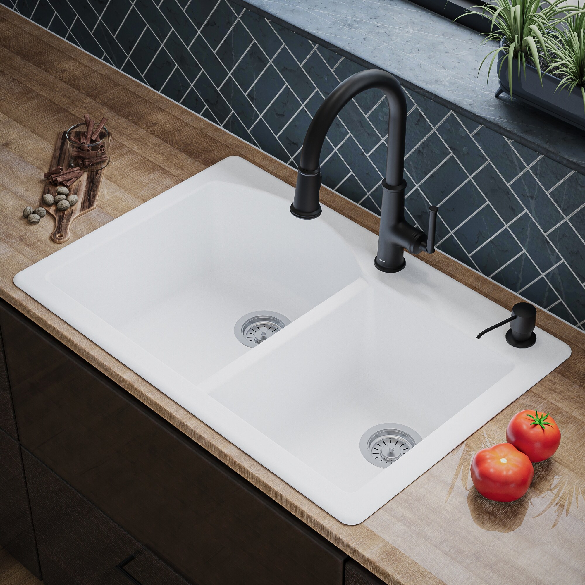 Karran QT-610-WH-PK1 Kitchen-Sinks - View #13