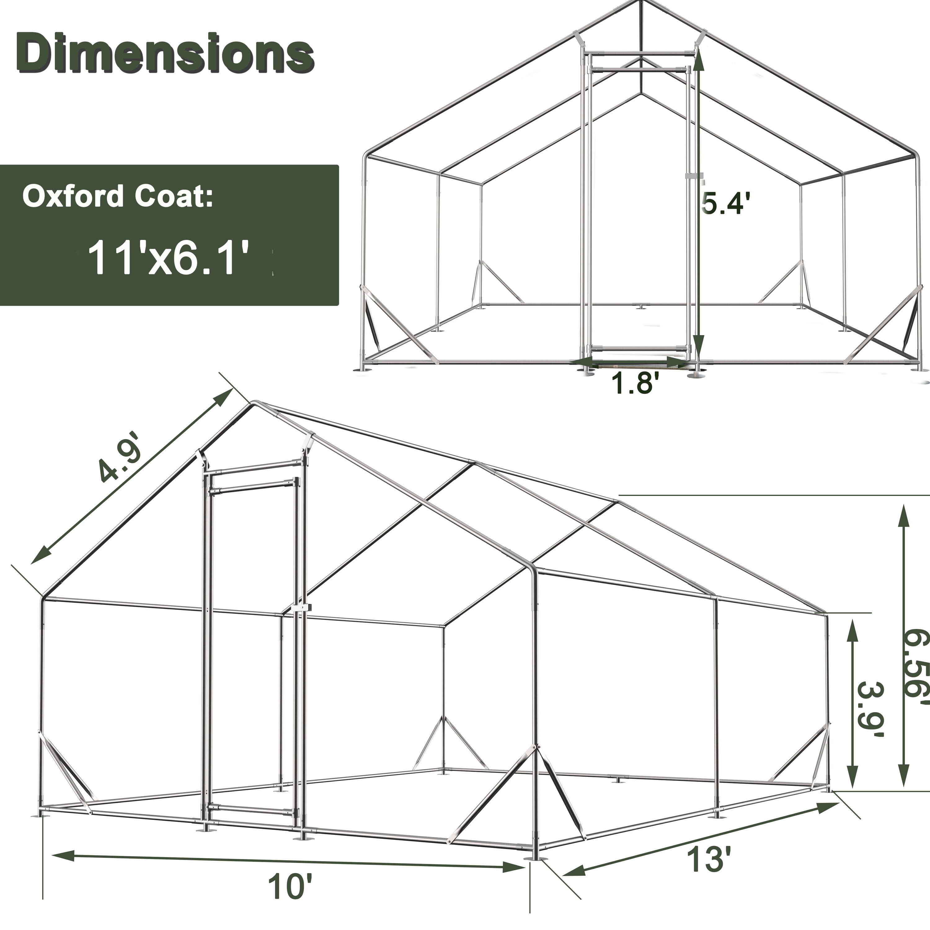 Maocao Hoom JL263938 Chicken-Coops-Rabbit-Hutches - View #3